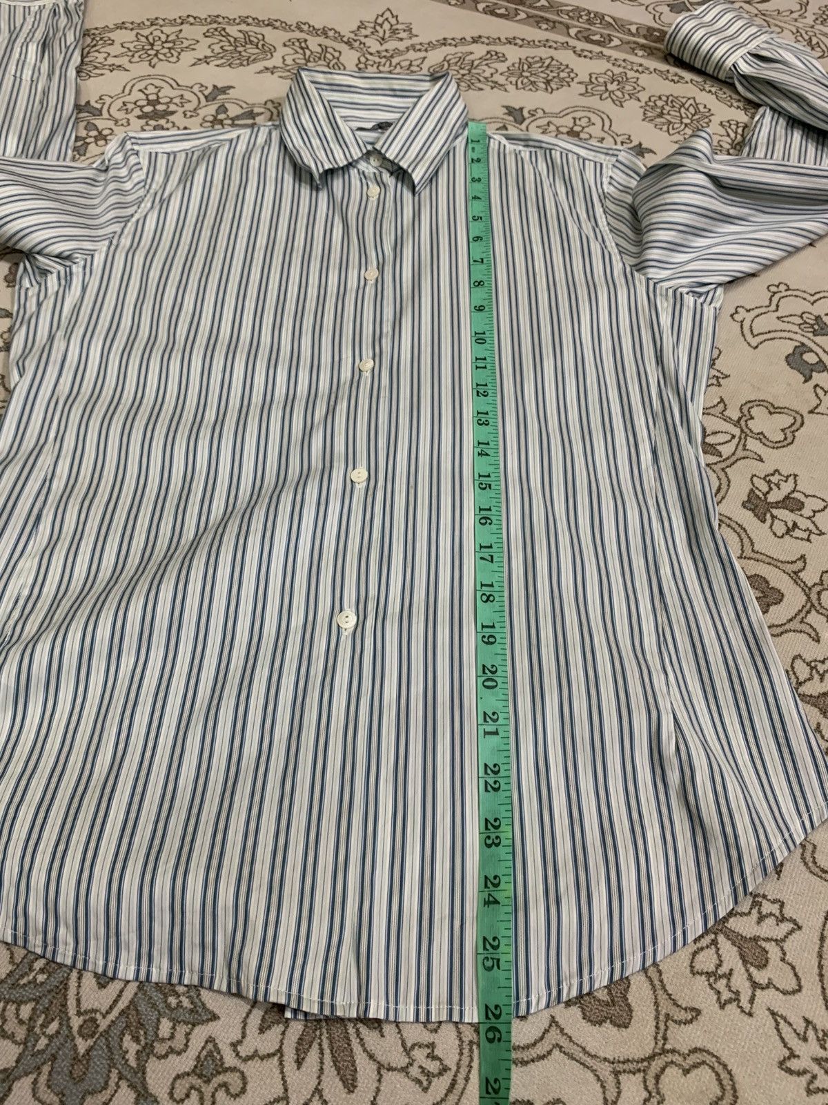 Loro Piana LORO PIANA STRIPES BUTTON SHIRT Size M / US 6-8 / IT 42-44 - 12 Thumbnail