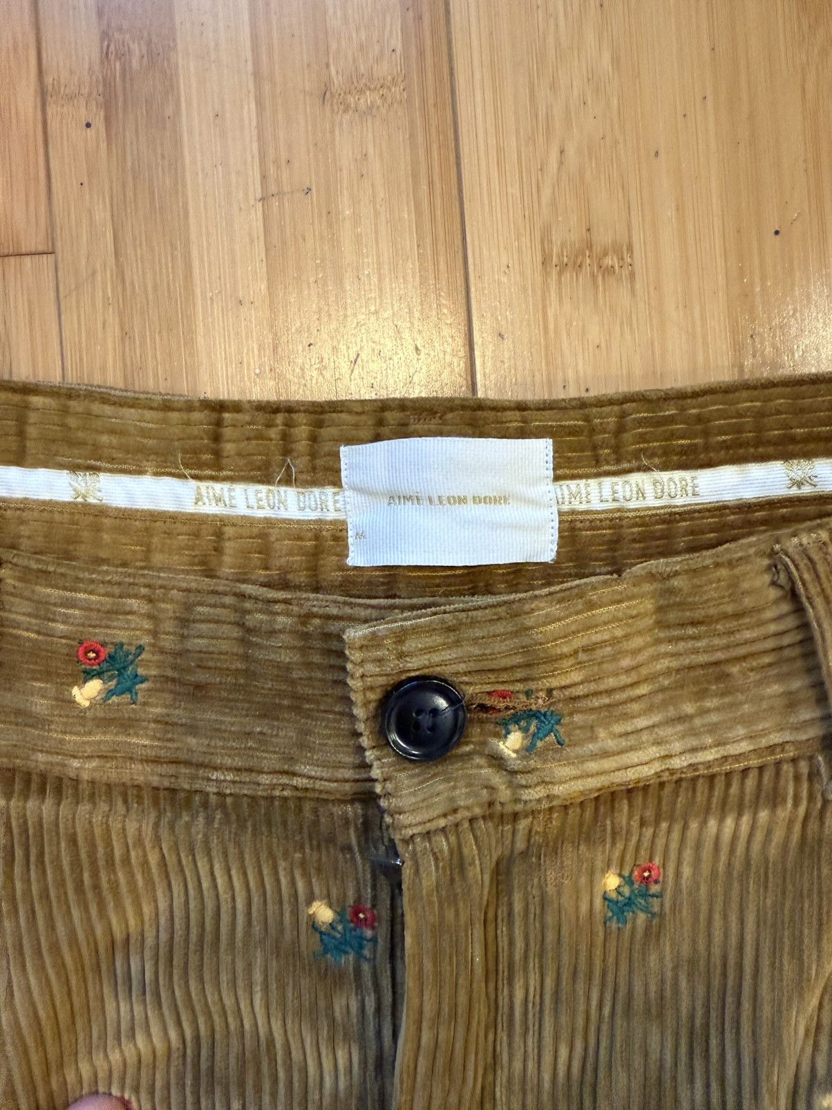 Aime Leon Dore Aime Leon Dore Monogram Corduroy Pants Size M (32) Size US 32 / EU 48 - 5 Thumbnail