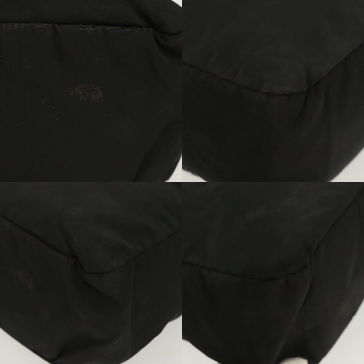 Prada PRADA Hand Bag Nylon Black Silver Size ONE SIZE - 10 Thumbnail