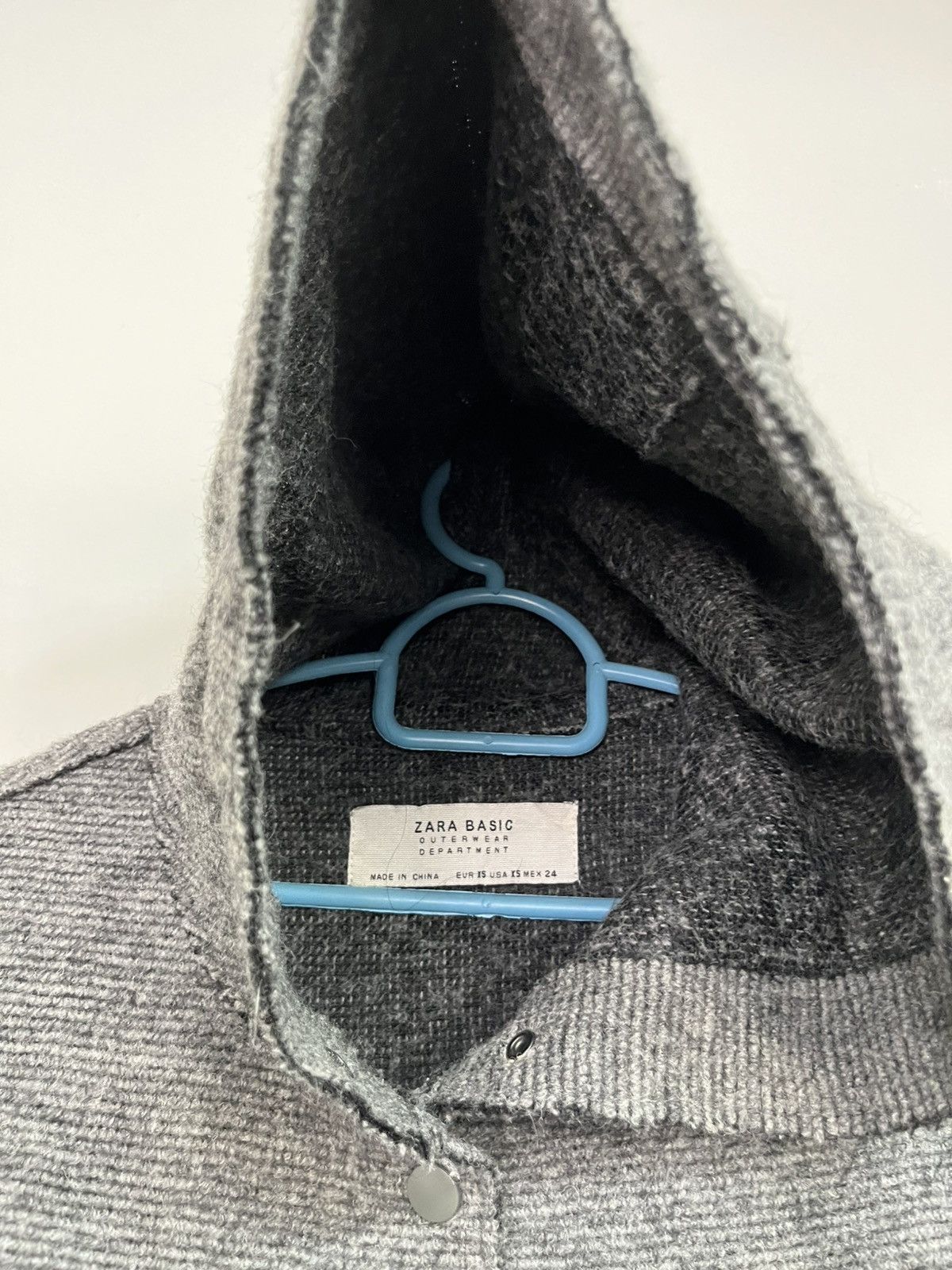 Zara 🔥Offer Me🔥 Zara Basic Wool RECONSTRUCTED Patched Pockets Size XS / US 0-2 / IT 36-38 - 4 Thumbnail