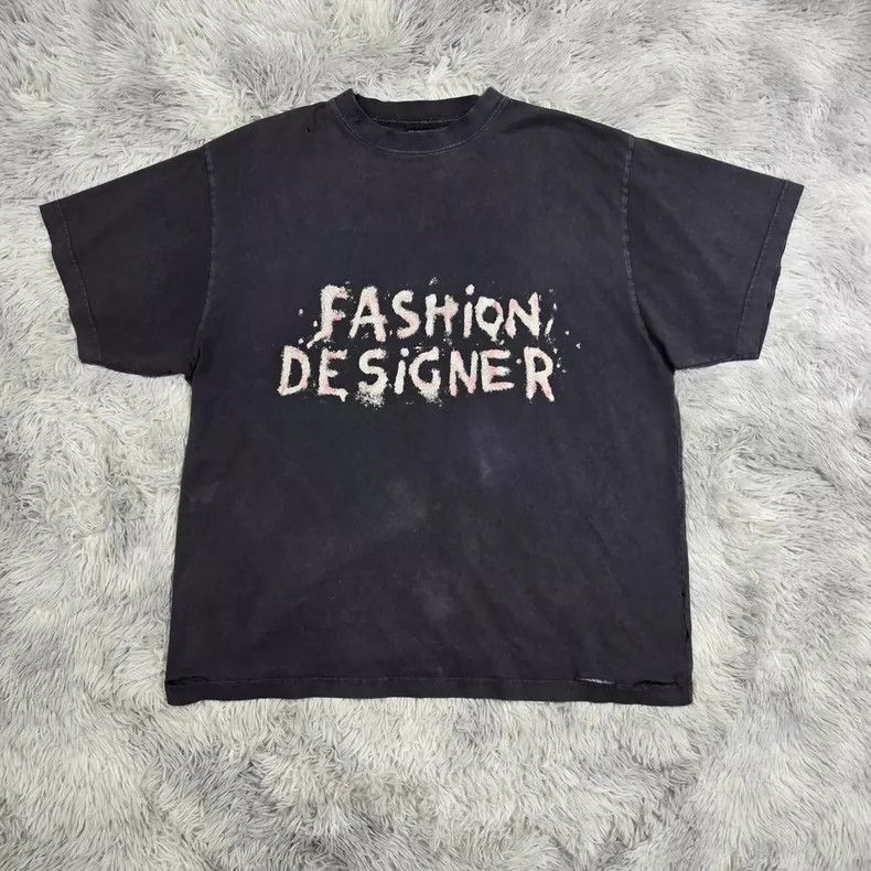 Balenciaga Balenciaga Destroy the old short-sleeved t-shirt Size US S / EU 44-46 / 1 - 1 Thumbnail
