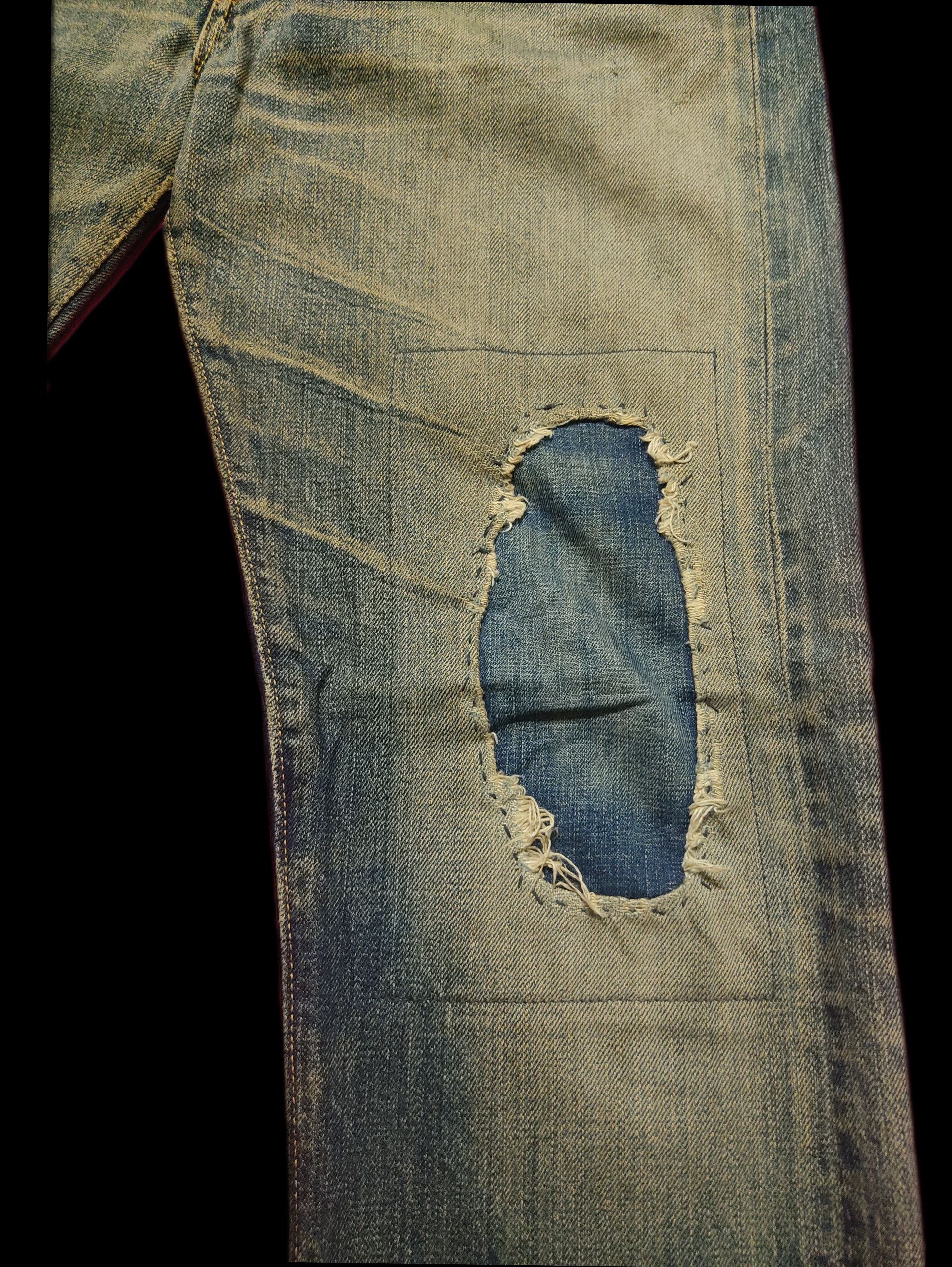 Sugar Cane × Toyo Enterprises Vintage Sugar Cane & co Jeans distress Single Digit Size US 28 / EU 44 - 16 Thumbnail