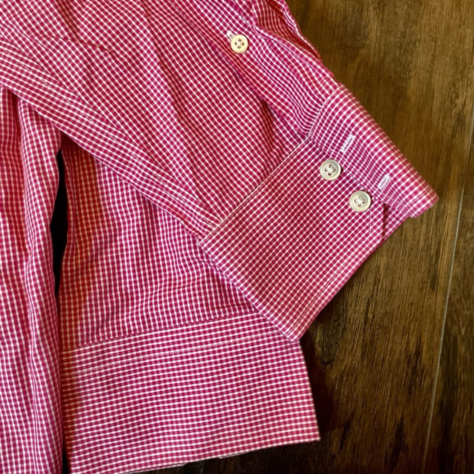 Banana Republic Banana Republic Non-Iron Slim Fit Button Down Size US XL / EU 56 / 4 - 4 Thumbnail