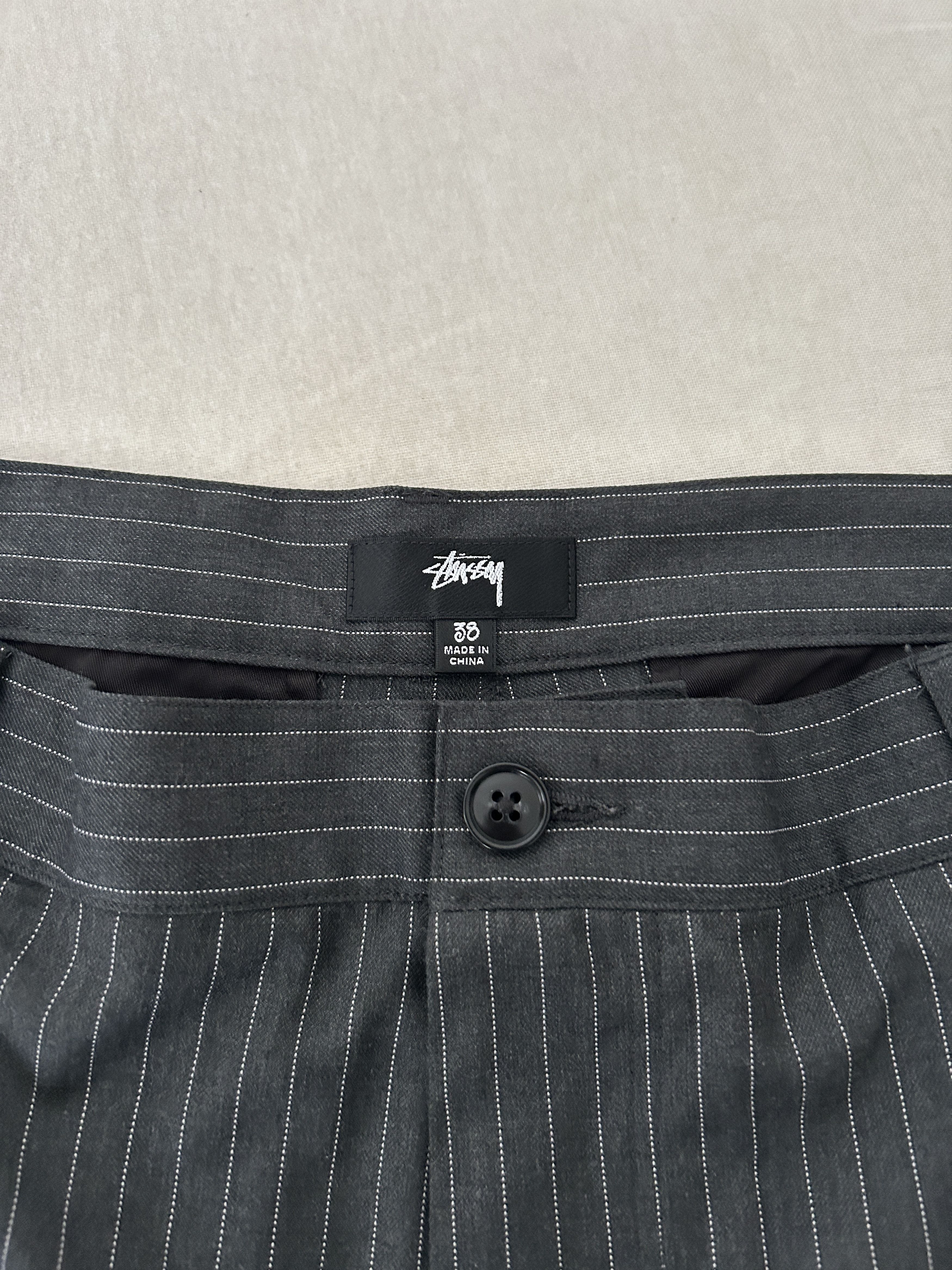 Stussy Pinstriped Trousers Size US 38 / EU 54 - 3 Thumbnail