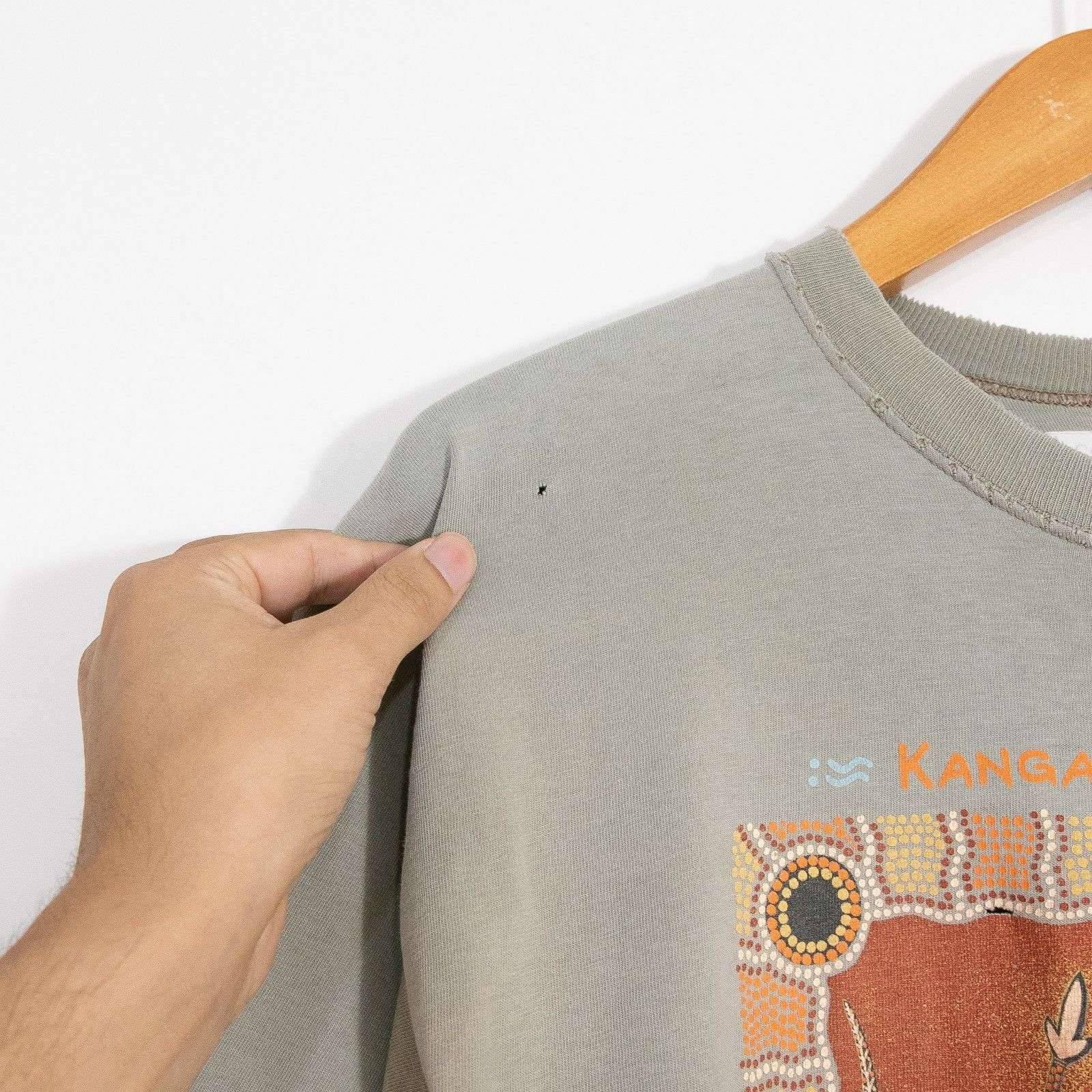 Vintage Vintage 90s Australian Aboriginal Art Tee L - Single Stitch Size US L / EU 52-54 / 3 - 6 Thumbnail