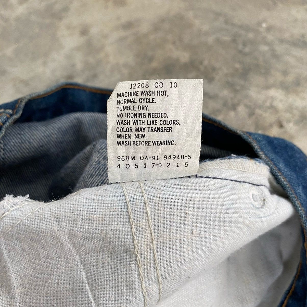 Levi's Vintage 90’s Levis 517 Orange Tab Faded Blue Flared Jeans Size US 32 / EU 48 - 15 Thumbnail