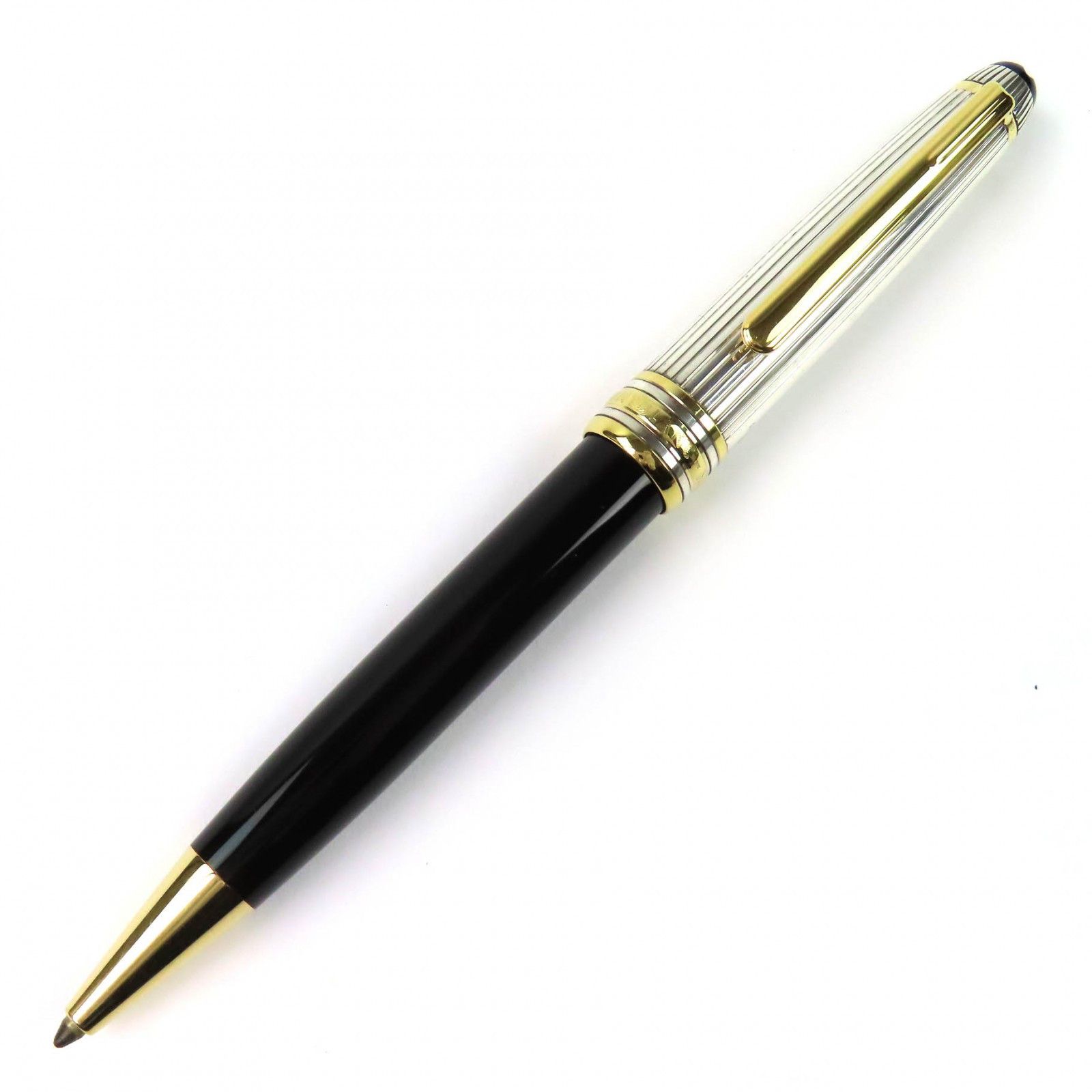 Montblanc Montblanc Montblanc Meisterstück Solitaire AG925 Ballpoint Pen Precious Metal Pen DUTY FREE for USA Size ONE SIZE - 1 Thumbnail