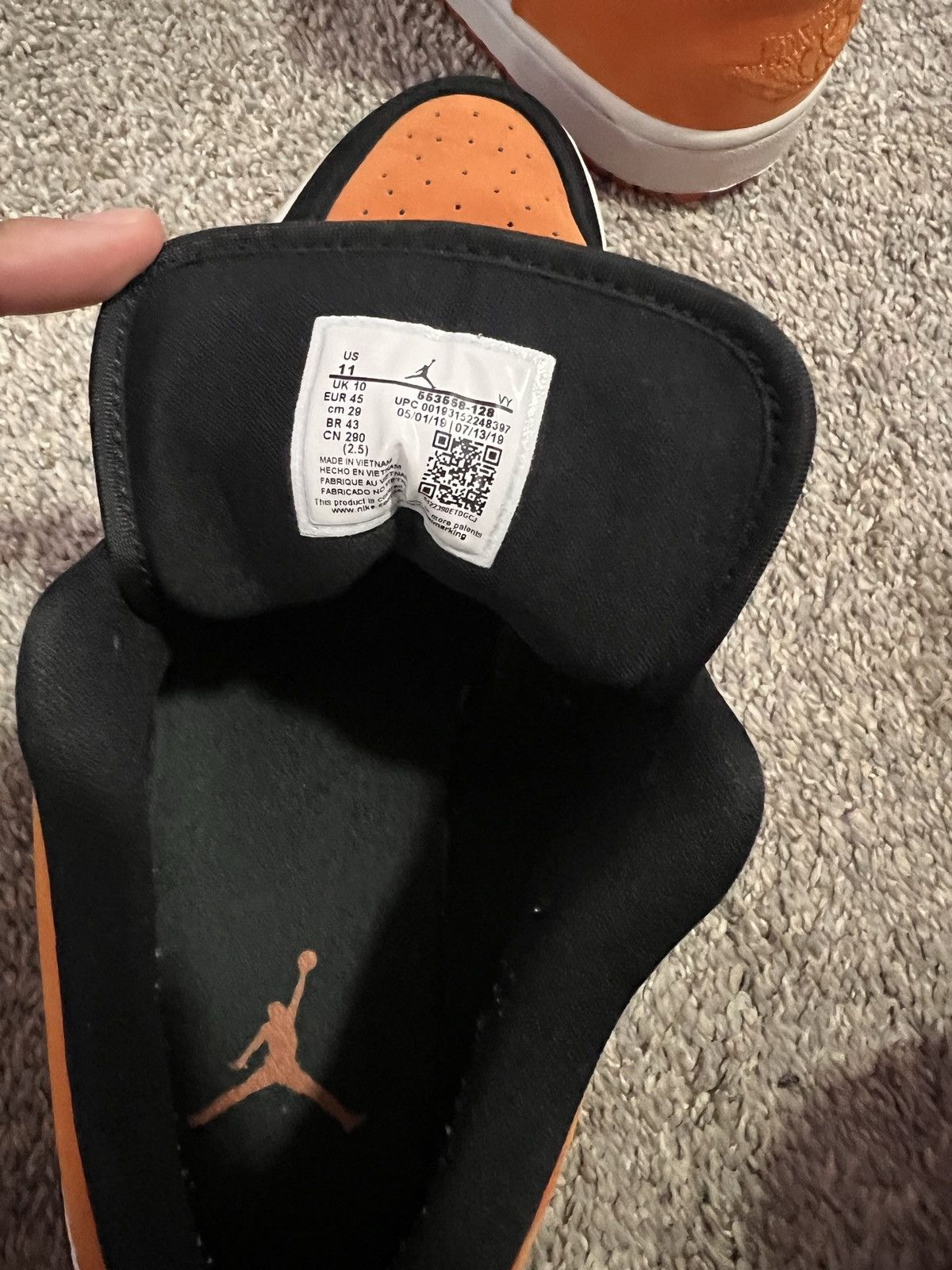 Jordan Brand Jordan 1 Low Shattered Backboard sz 11 Size US 11 / EU 44 - 6 Thumbnail