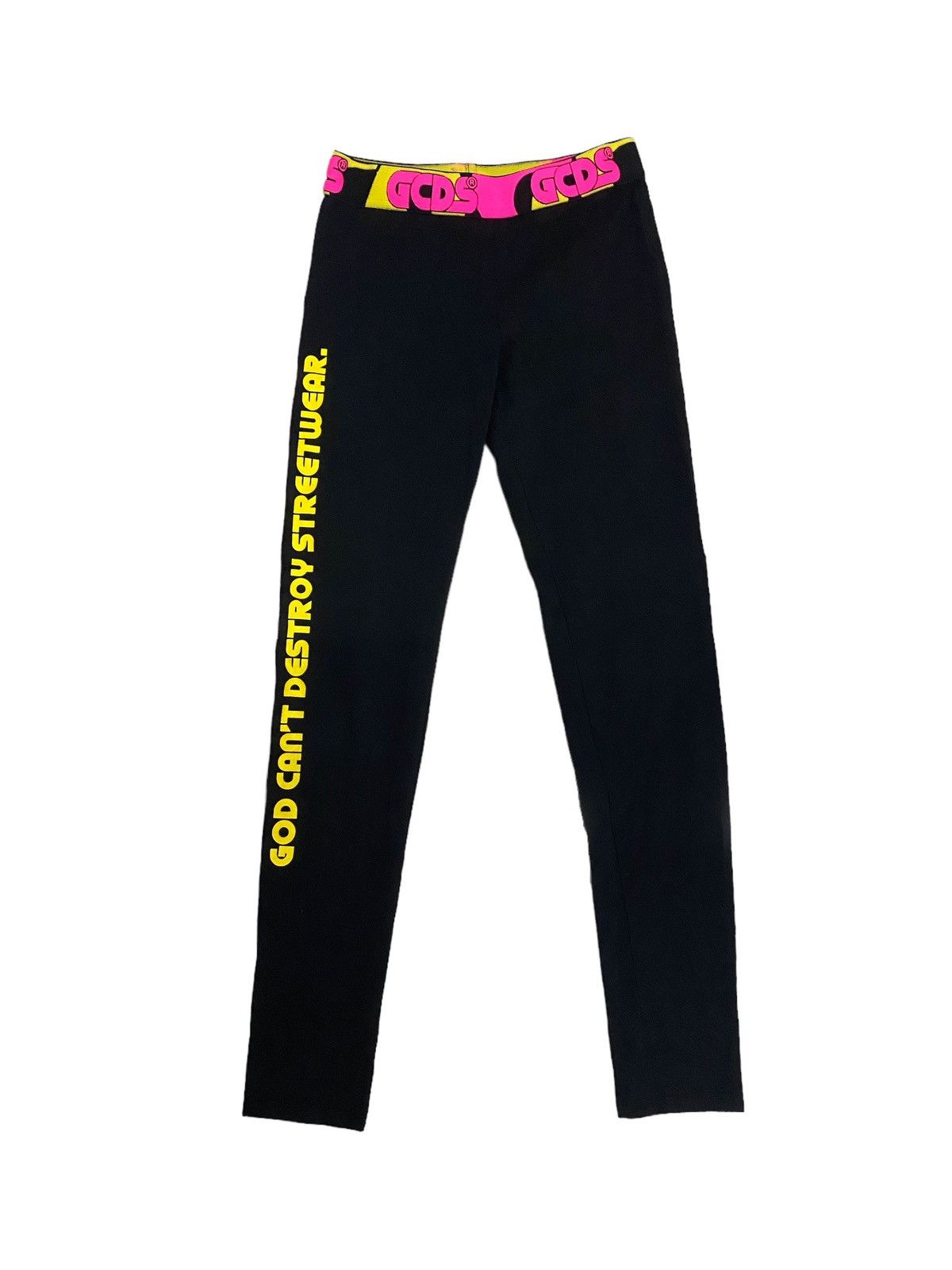 GCDS GCDS God Cant Destroy Streetwear mini Leggings Size 30" / US 8 / IT 44 - 1 Thumbnail