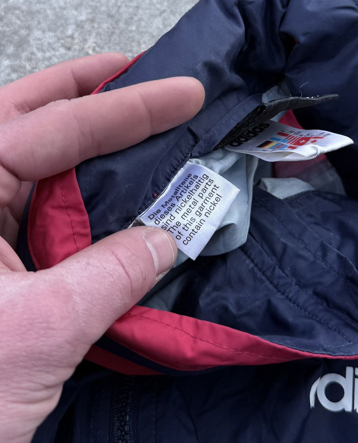 Other Vintage Adidas Streetwear Nylon Track Rare 90s Jacket Size US XL / EU 56 / 4 - 14 Thumbnail