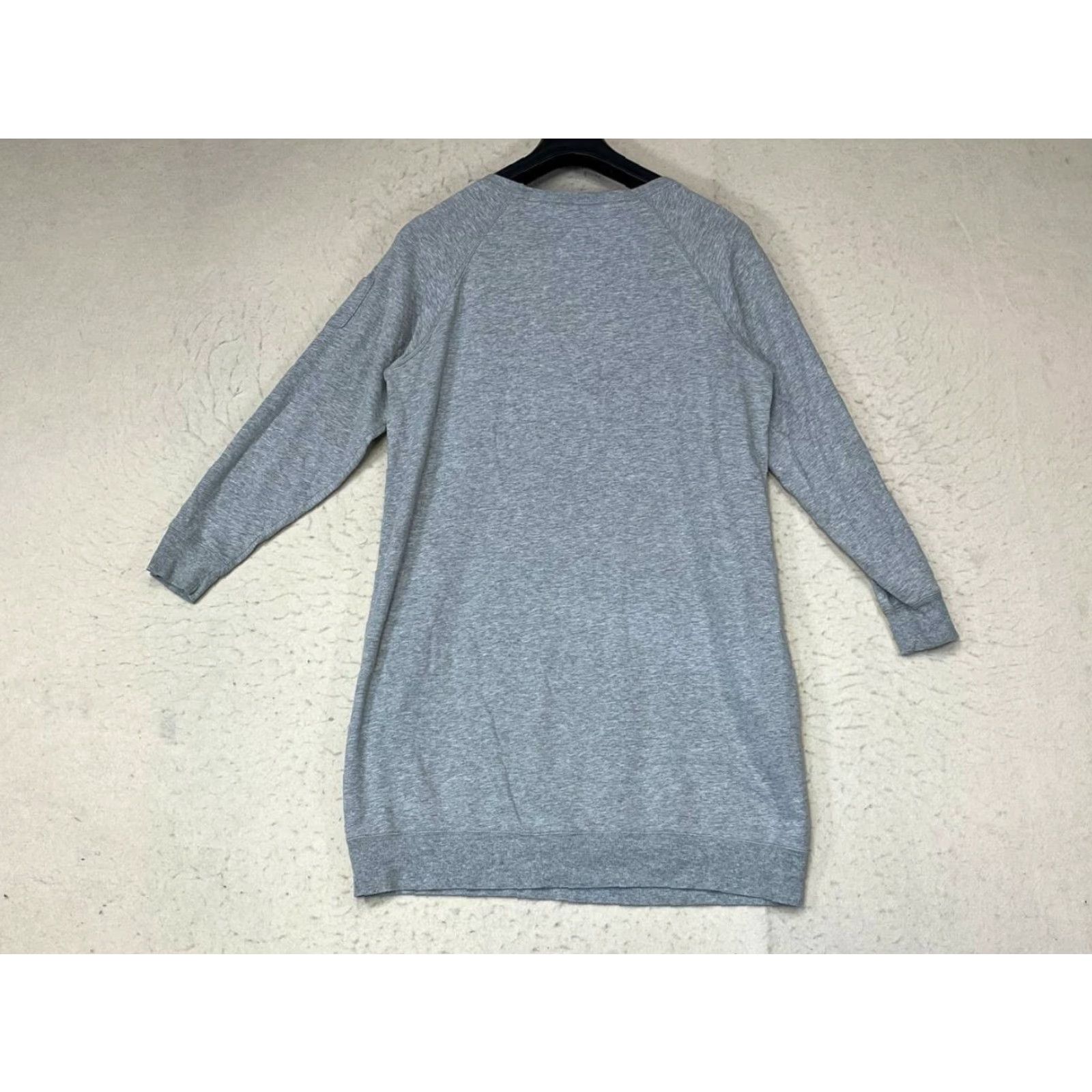 Ralph Lauren VINTAGE Lauren Ralph Lauren Mini Dress Gray Womens Size M Short Sleeve Round Neck 70s Style Cotton See Pics Size M / US 6-8 / IT 42-44 - 2 Thumbnail