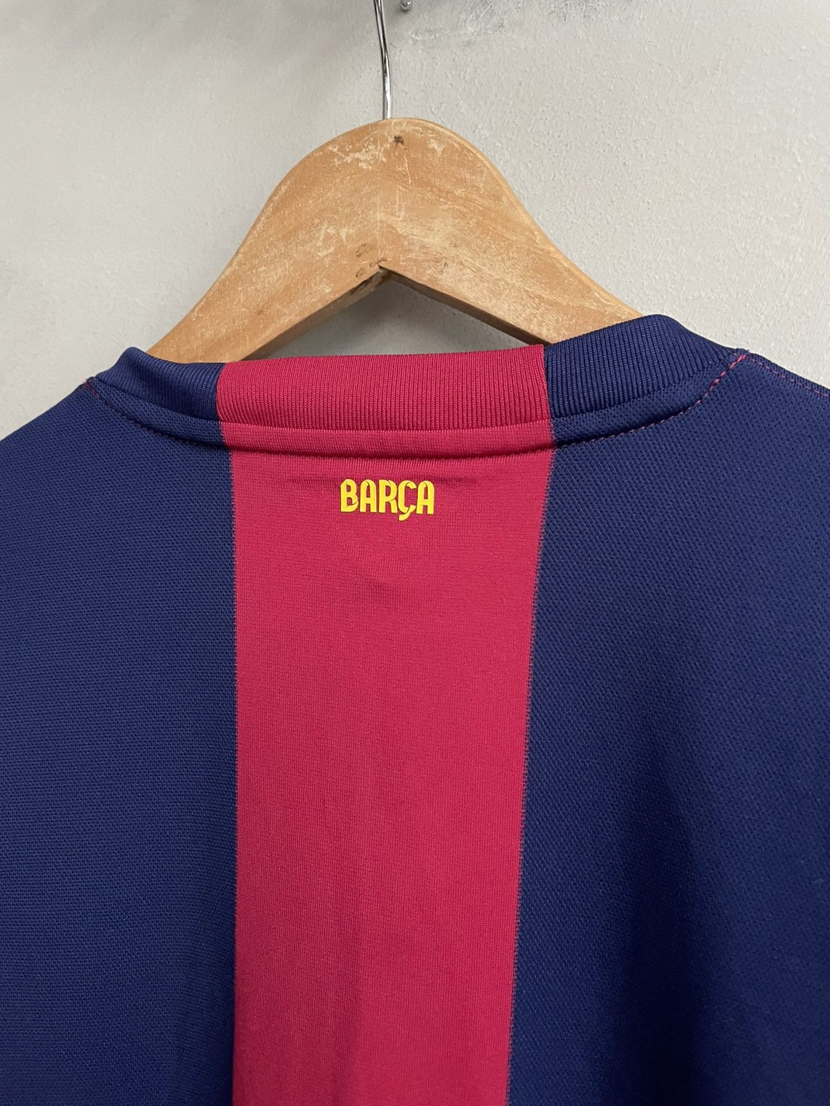Nike Nike Soccer FC Barcelona Qatar Airways Dri-fit Y2K Style Size US M / EU 48-50 / 2 - 10 Thumbnail
