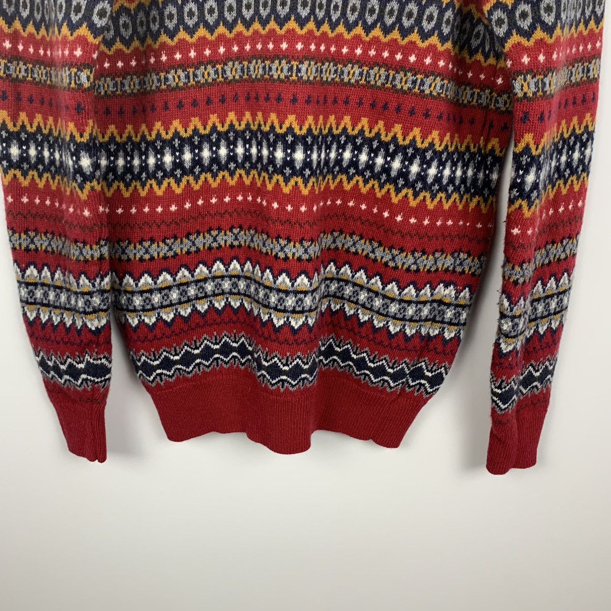 Barbour Barbour Fair Isle Winter Wool Sweater Size S Size US S / EU 44-46 / 1 - 12 Thumbnail