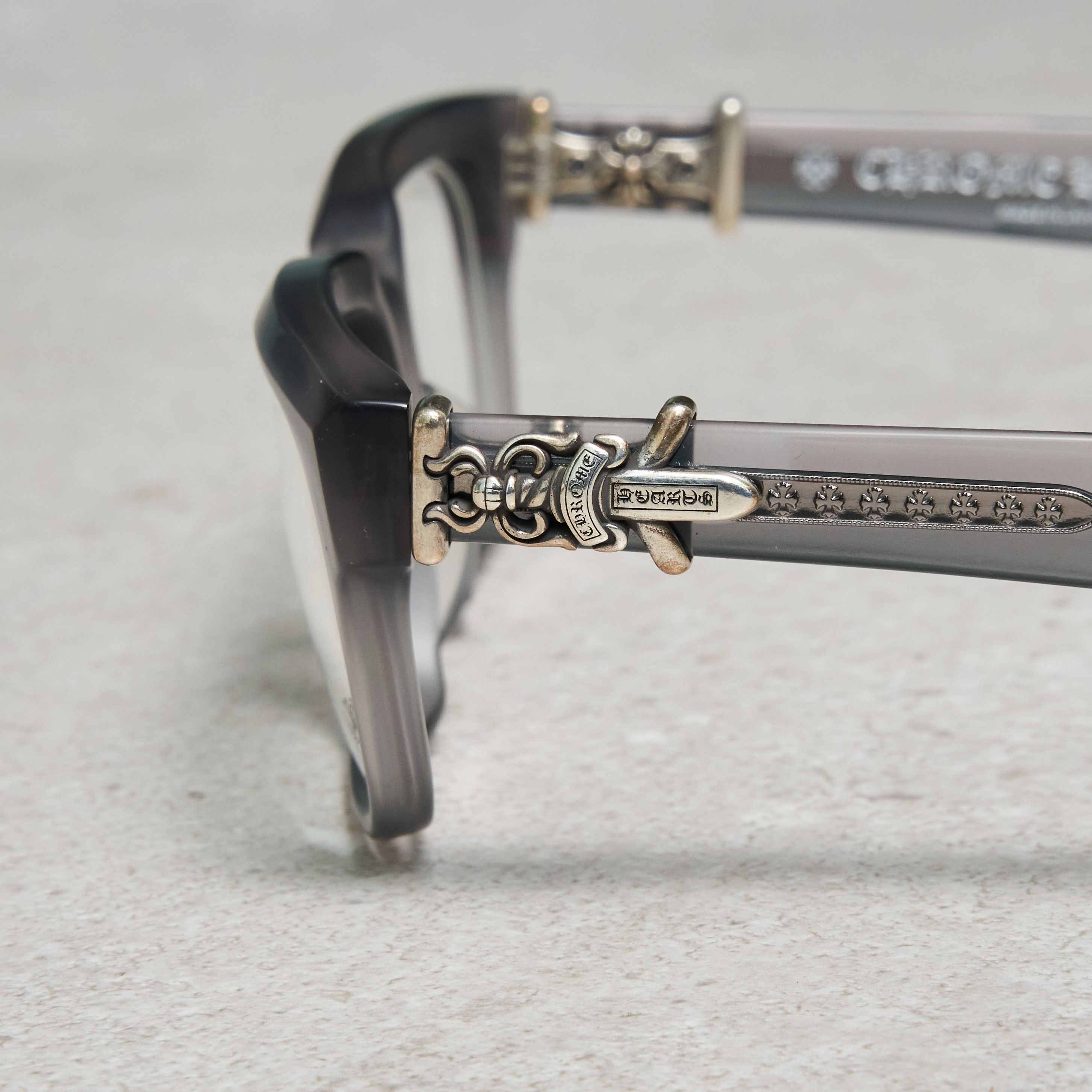 Chrome Hearts RARE CHROME HEARTS Vagillionaire I MATTE GRAPHITE Size ONE SIZE - 5 Thumbnail