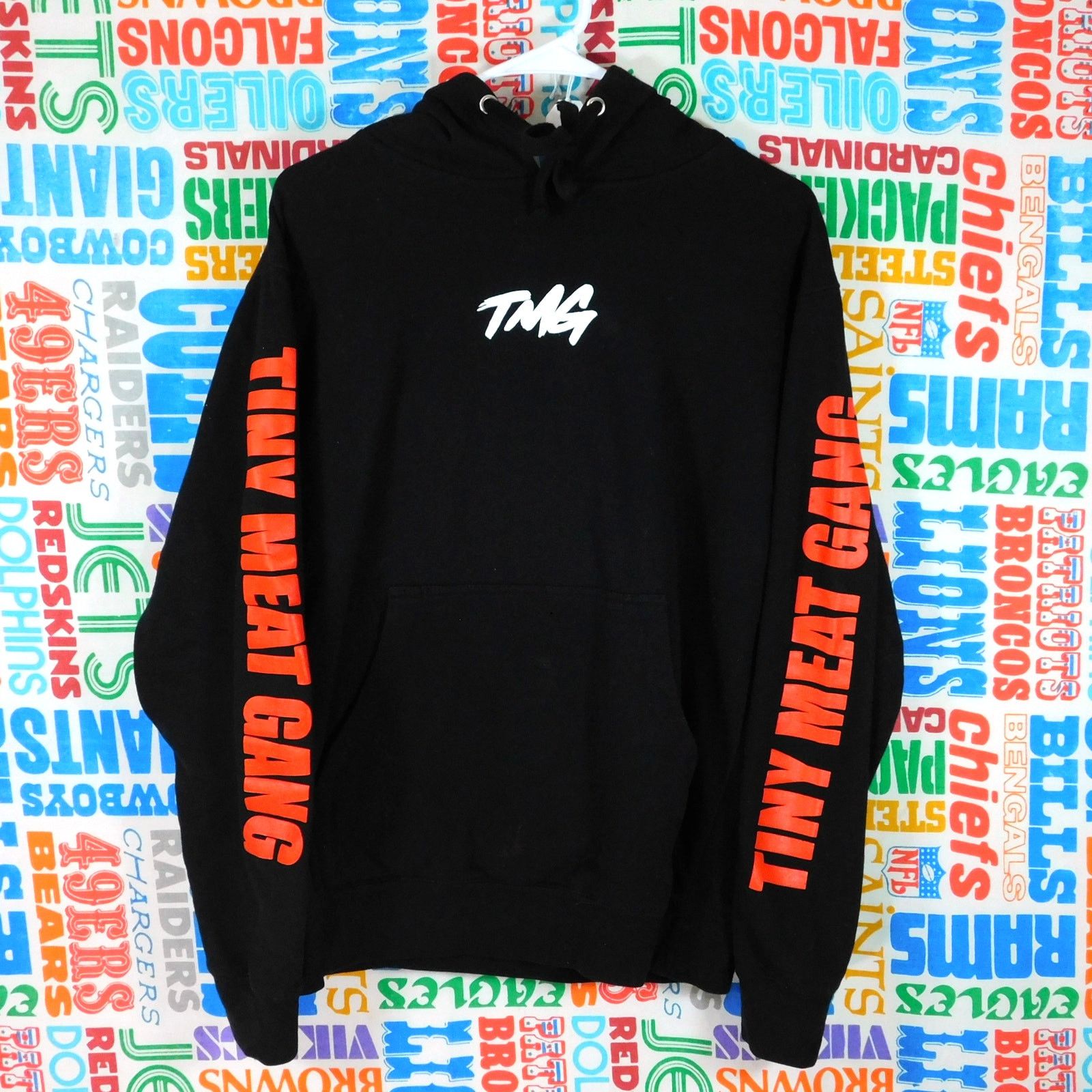Hanes Tiny Meat Gang US Tour 2019 Hoodie Size S Merch TMG Size US S / EU 44-46 / 1 - 1 Thumbnail
