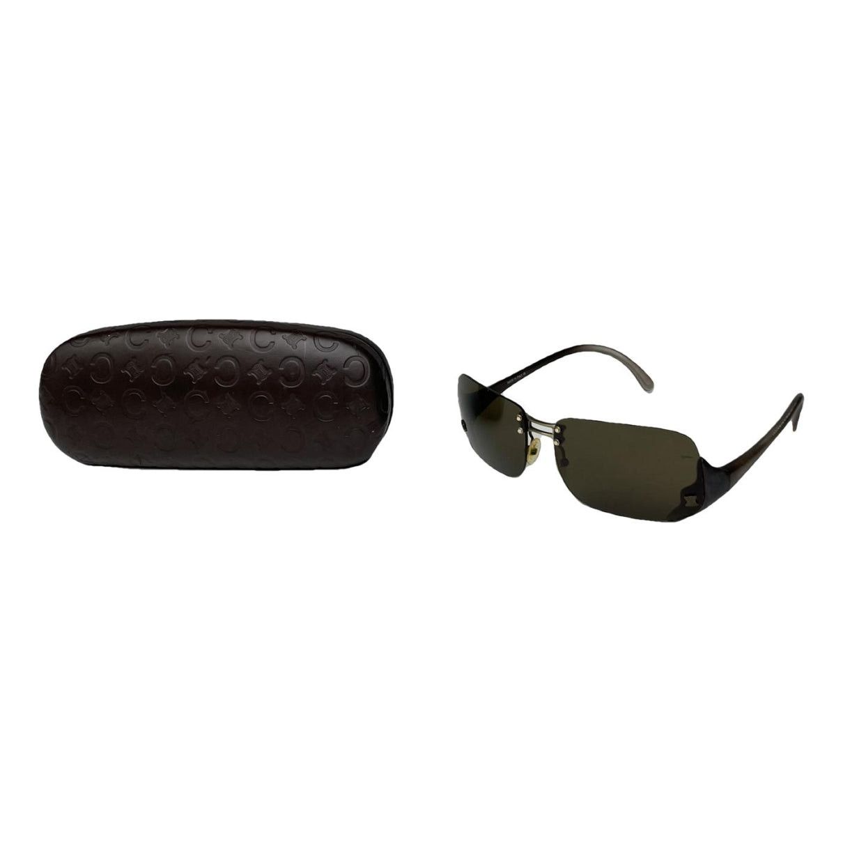 Celine Black Plastic Sunglasses Size ONE SIZE - 1 Thumbnail