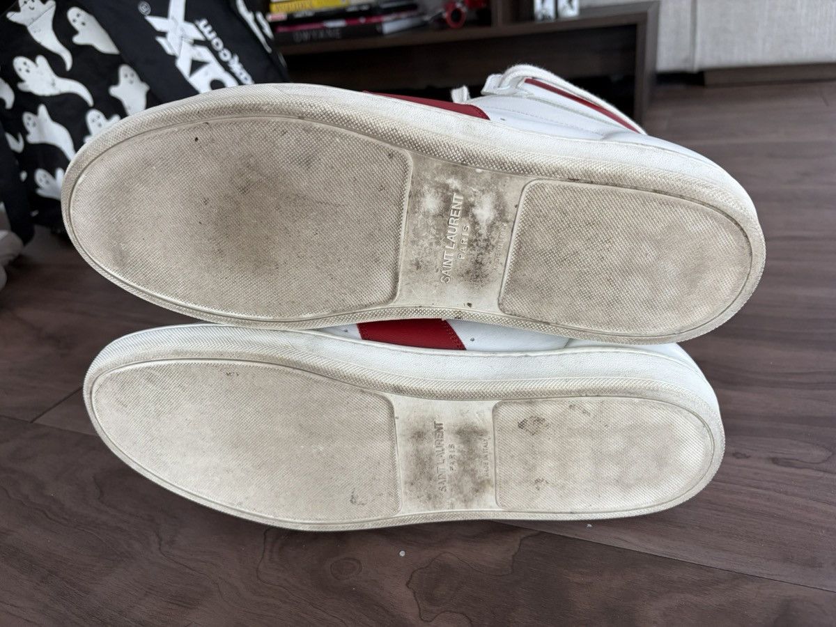 Saint Laurent Paris Saint Laurent Paris SL/10H White/Red Size US 14 / EU 47 - 6 Thumbnail