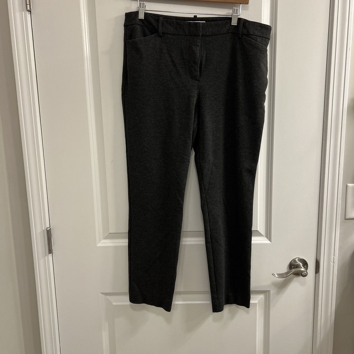 Other Liz Claiborne Emma Size 12 Gray Dress Pants Ankle Office Size 34" / US 12 / IT 48 - 1 Thumbnail