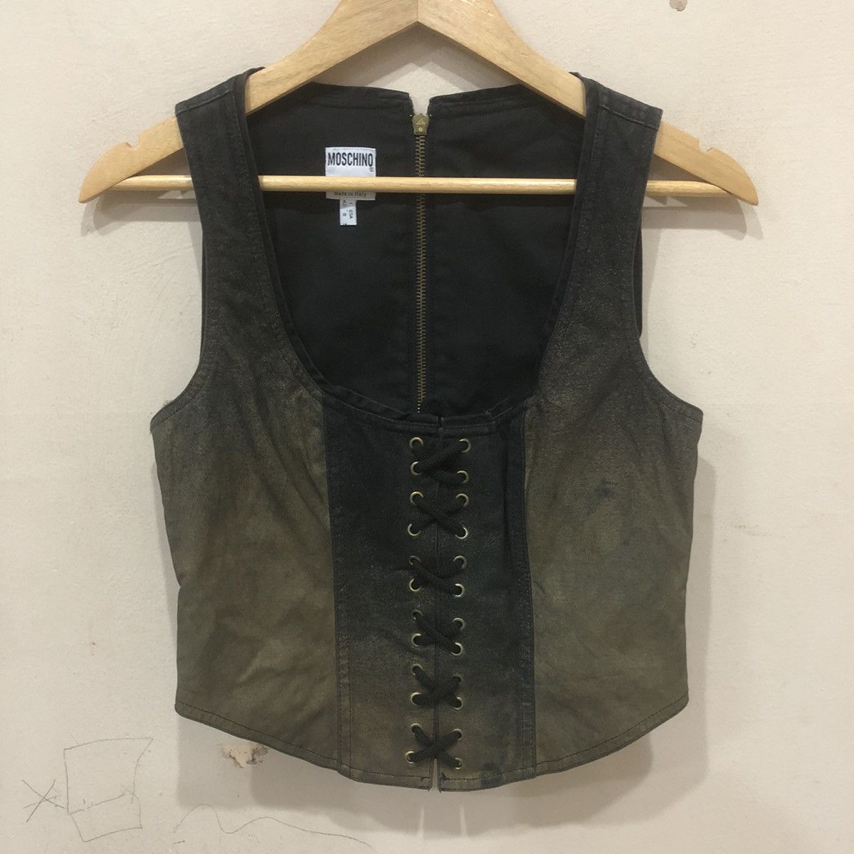 Moschino Vest Moschino Made In Italy Size US XXS / EU 40 - 1 Thumbnail