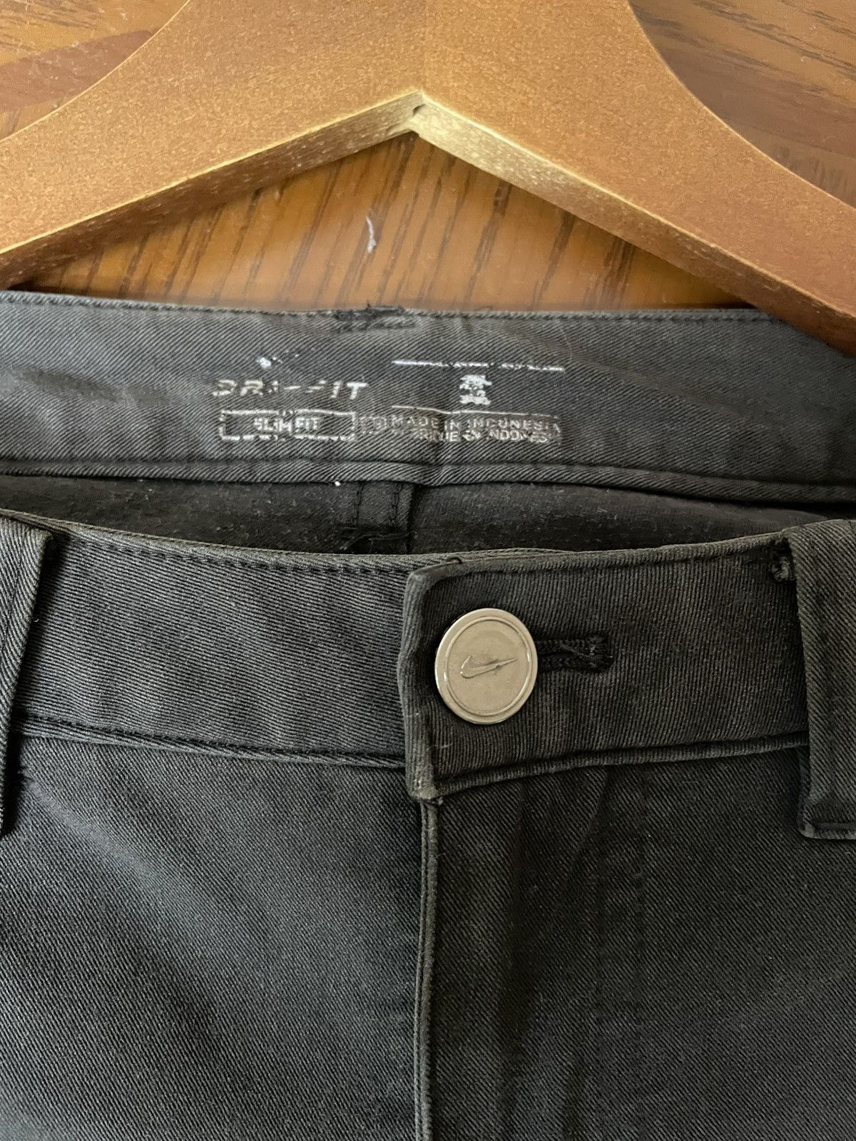 Vintage Vintage Black Nike Slack Casual Pants x Streetwear Size US 27 - 5 Thumbnail