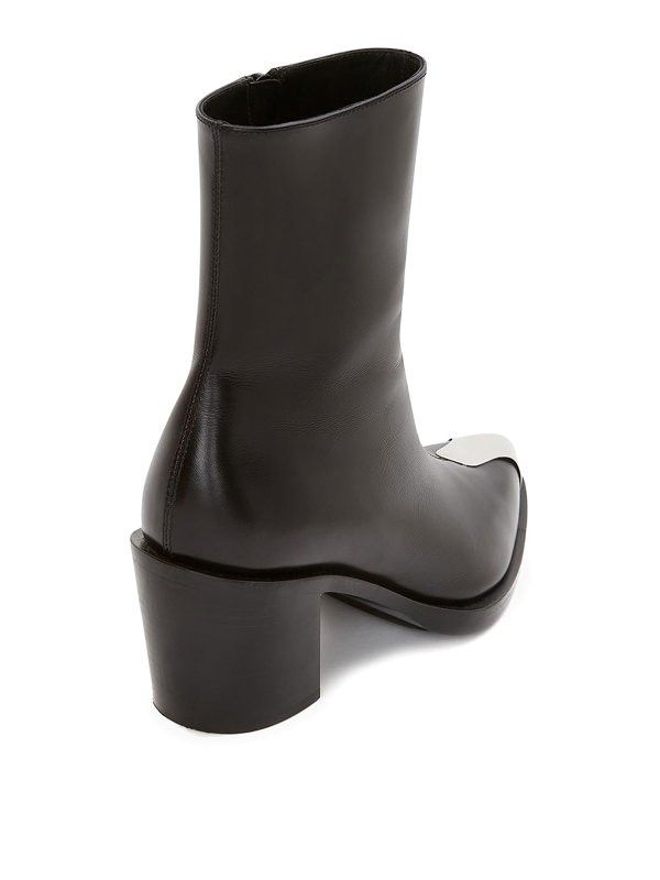 Alexander McQueen o1w1db10925 Punk Boot in Black Size US 6 / IT 36 - 3 Thumbnail