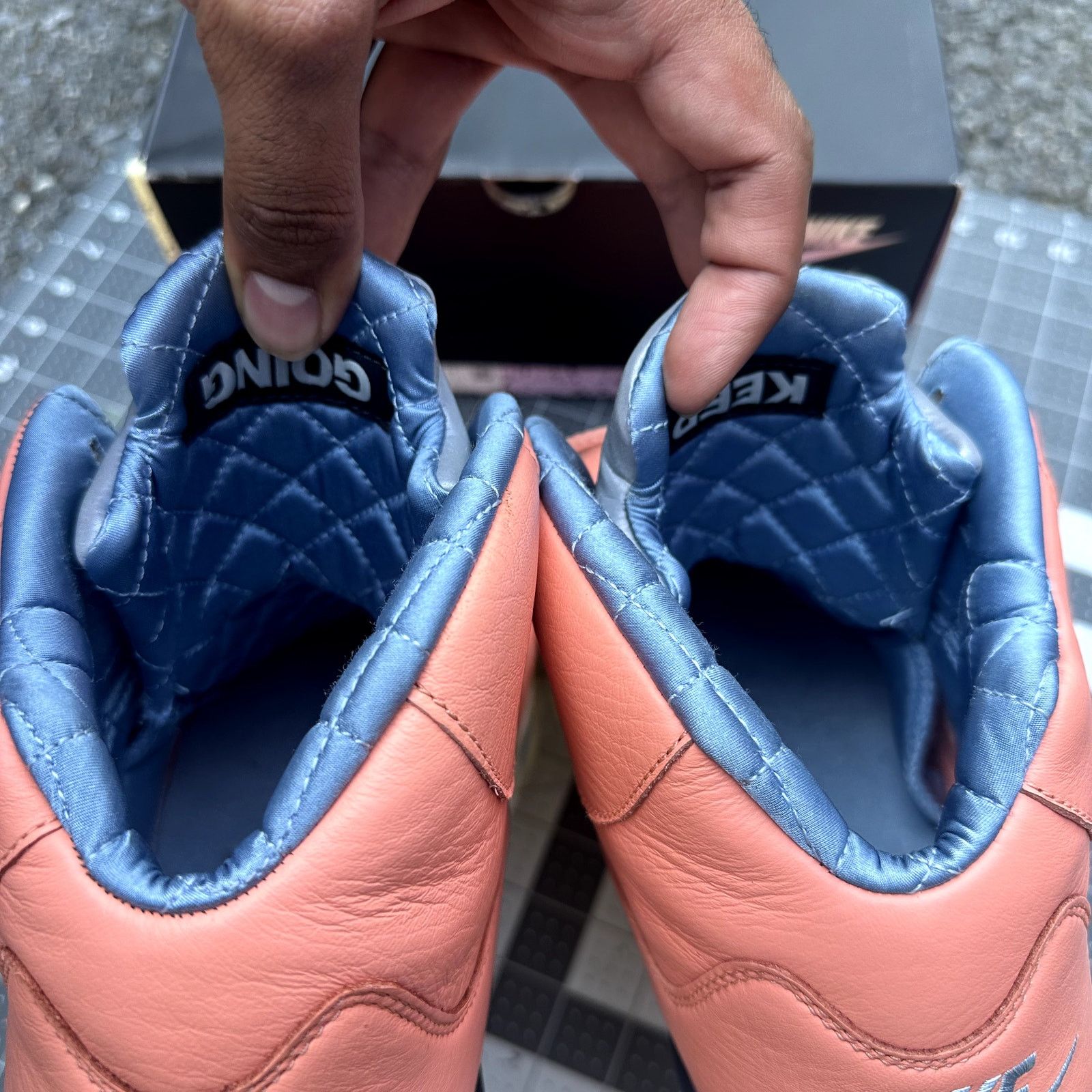 Jordan Brand DJ Khaled x Jordan 5 'Crimson Bliss' Size US 13 / EU 46 - 7 Thumbnail