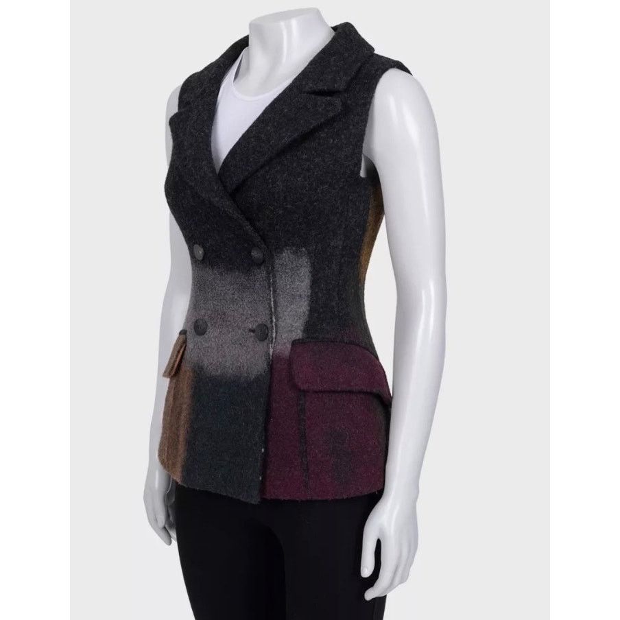 Dior Christian Dior Wool Fitted Vest (36) Size XS / US 0-2 / IT 36-38 - 2 Thumbnail