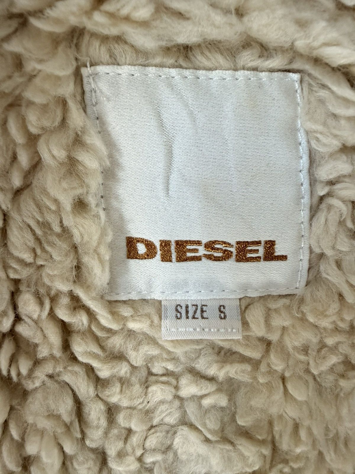 Diesel Black Gold DIESEL BOMBER JACKET SHADOW PLAID SHERPA Size US S / EU 44-46 / 1 - 9 Thumbnail