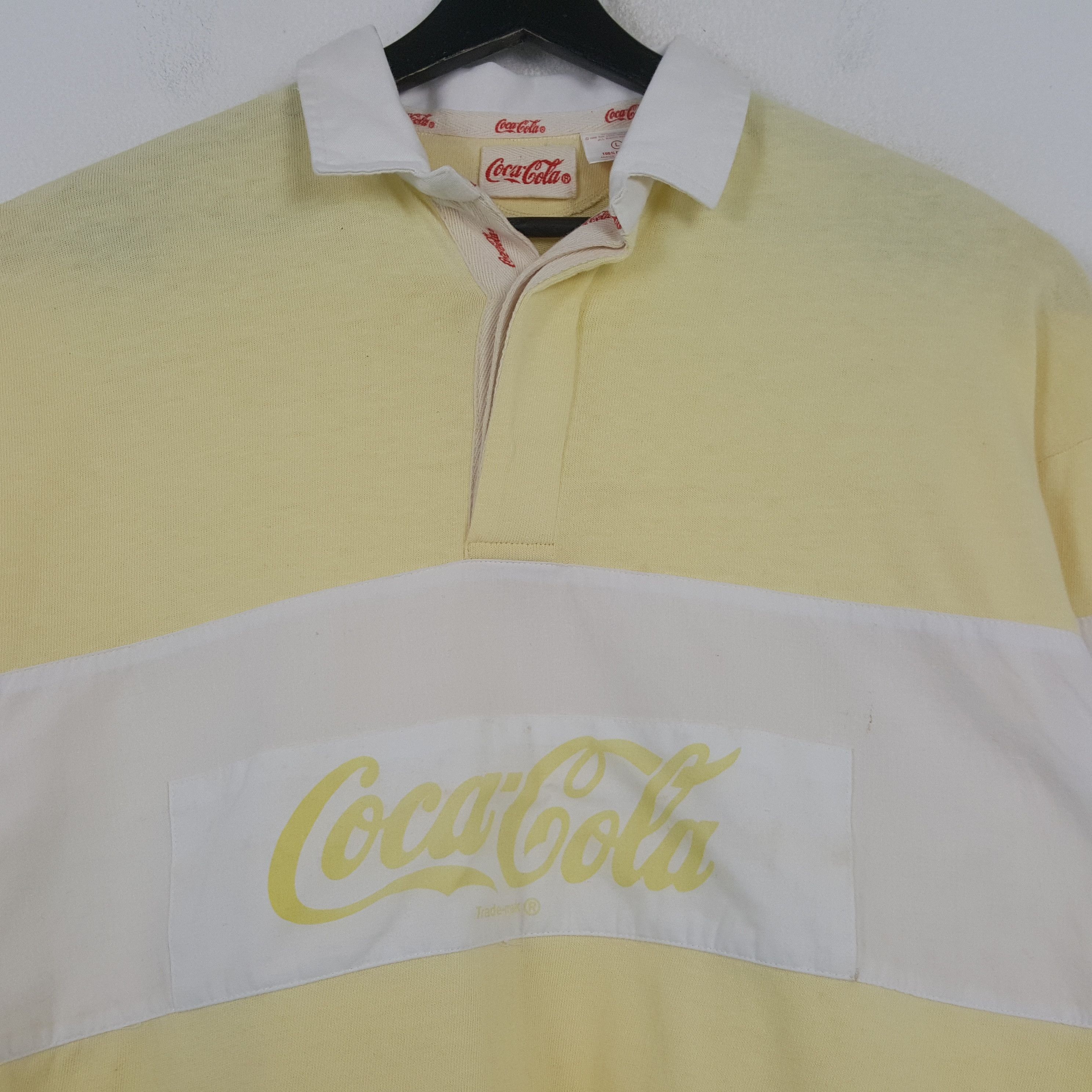Coca Cola COCA COLA Polos Rugby Style C294N11 Size US L / EU 52-54 / 3 - 2 Thumbnail