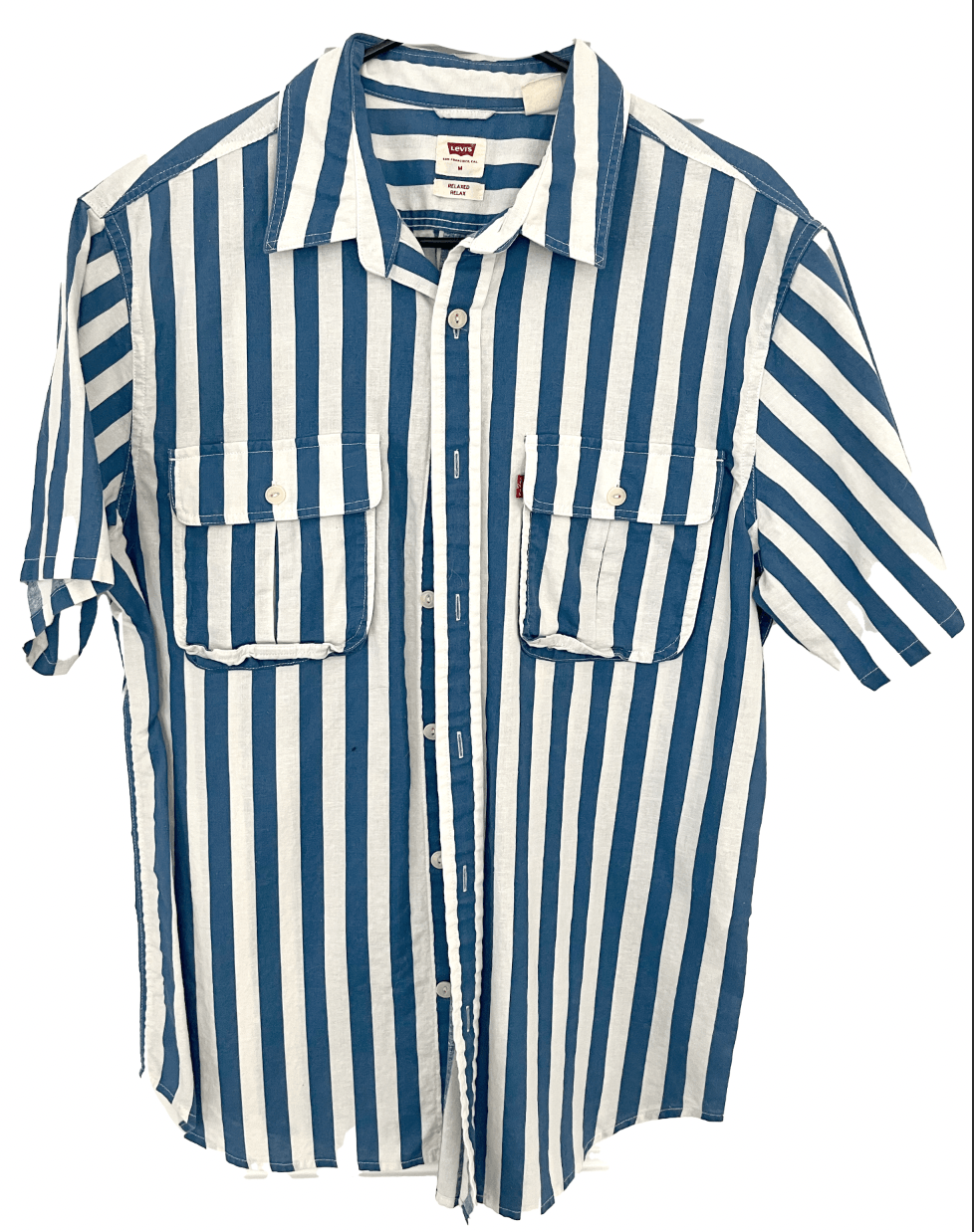 Levi's Vintage Clothing Levis Vintage Striped Button Down Shirt Size US M / EU 48-50 / 2 - 1 Thumbnail