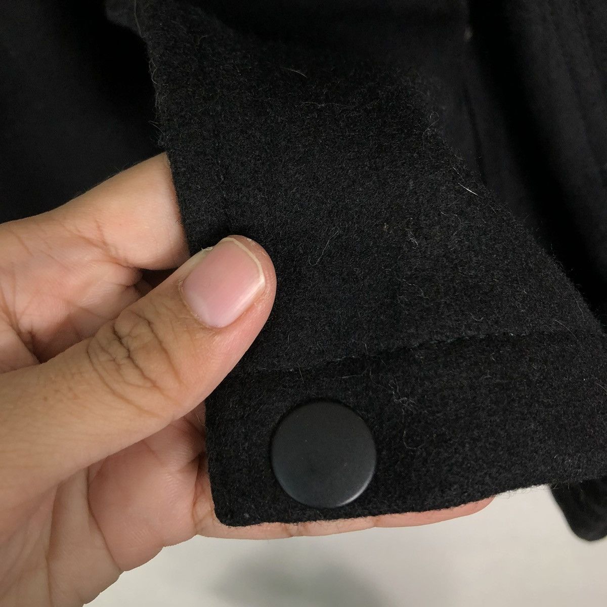 Stussy 🔥VINTAGE STUSSY WOOL JACKET BIKER RICH BLACK Size US L / EU 52-54 / 3 - 16 Thumbnail