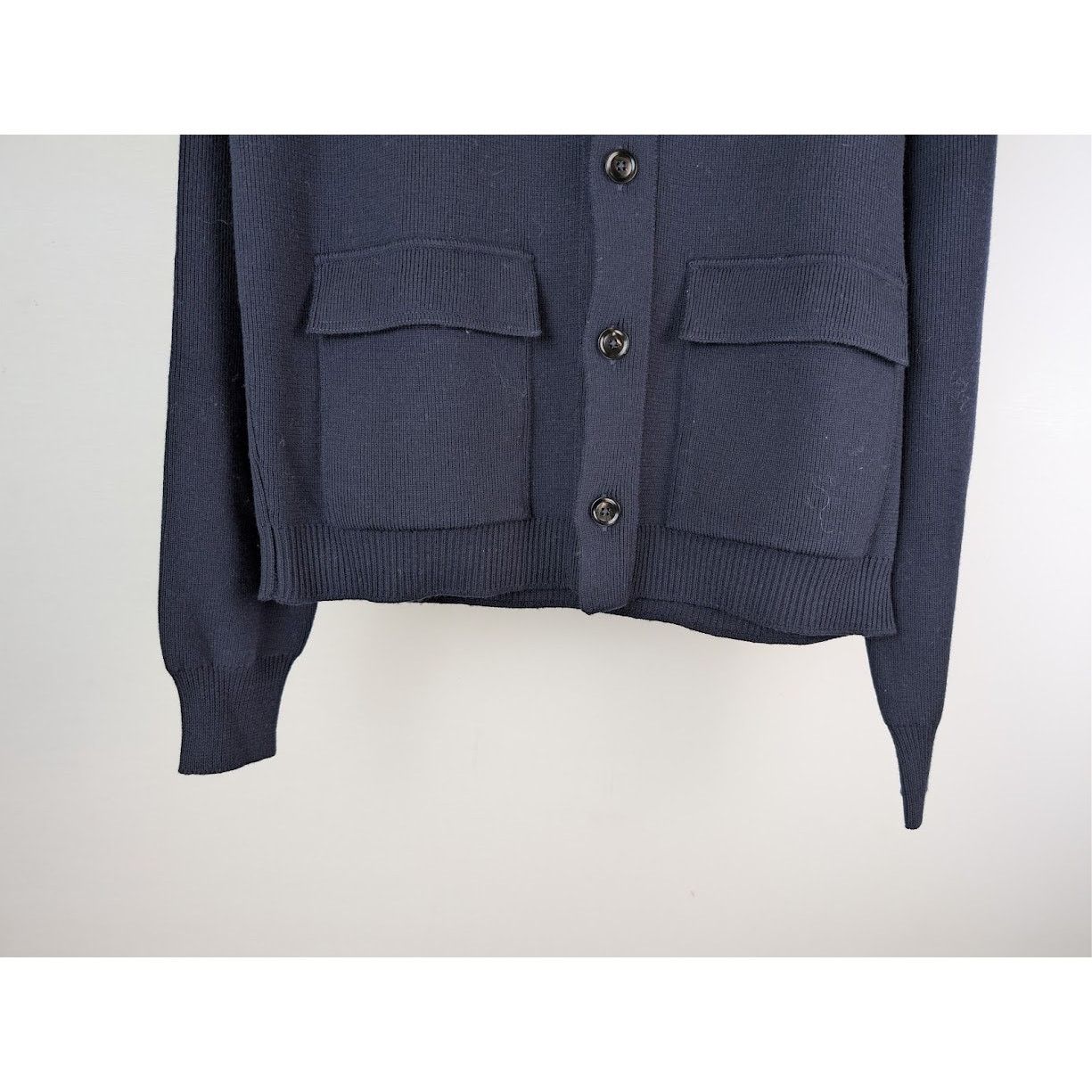 Tom Ford o1rshd1 Knitwear Button Sweater in Navy Size US L / EU 52-54 / 3 - 4 Thumbnail