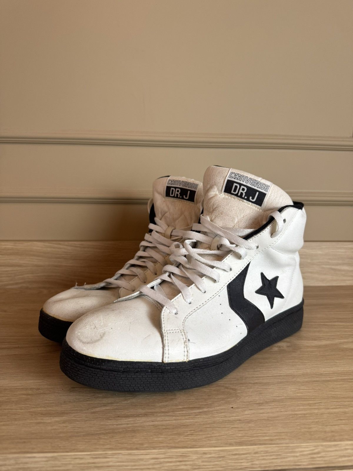 Converse 90s Converse x DR J rare high basketball sneakers Size US 11.5 / EU 44-45 - 1 Thumbnail