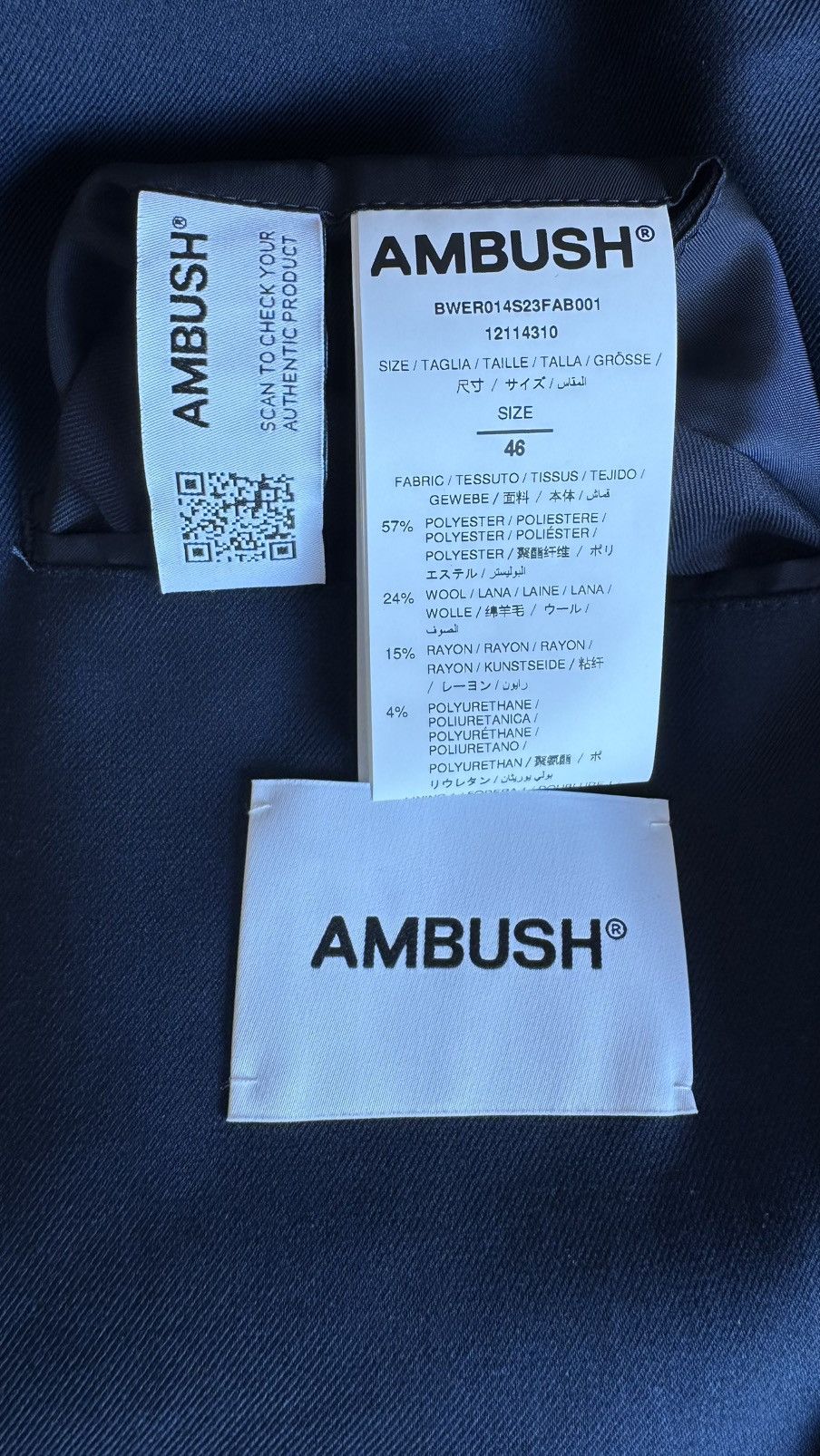 Ambush Design Ambush coat new with tags made in Japan 46 unisex oversize Size XL / US 12-14 / IT 48-50 - 10 Thumbnail