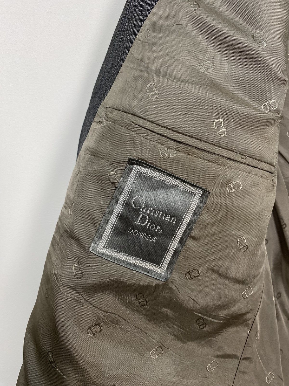 Christian Dior Monsieur Vintage Christian Dior Monsieur Wool Silk Jacket Size L-XL Size US XL / EU 56 / 4 - 9 Thumbnail