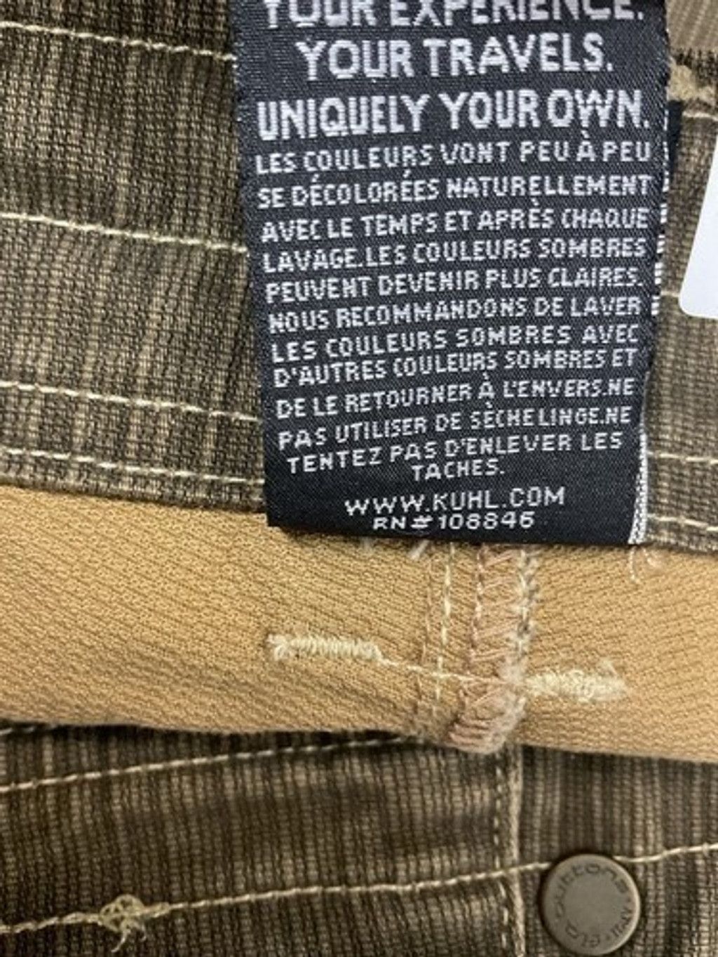 Kuhl Kuhl The Brown Knockabout Canvas Cargo Rydr Pants Men 34x34 Size US 34 / EU 50 - 4 Thumbnail