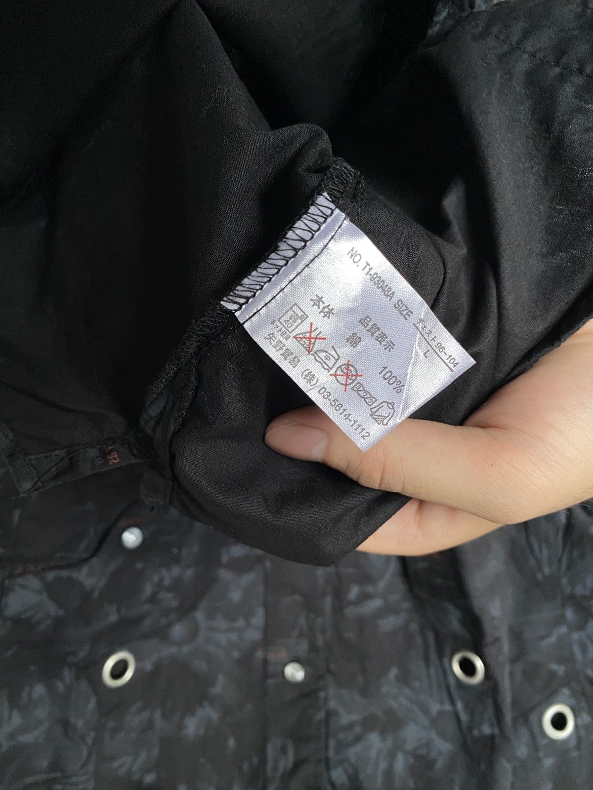 If Six Was Nine × Japanese Brand × Le Grande Bleu (L.G.B.) Euro Immortal Poem Gothic Shirt Size US M / EU 48-50 / 2 - 6 Thumbnail