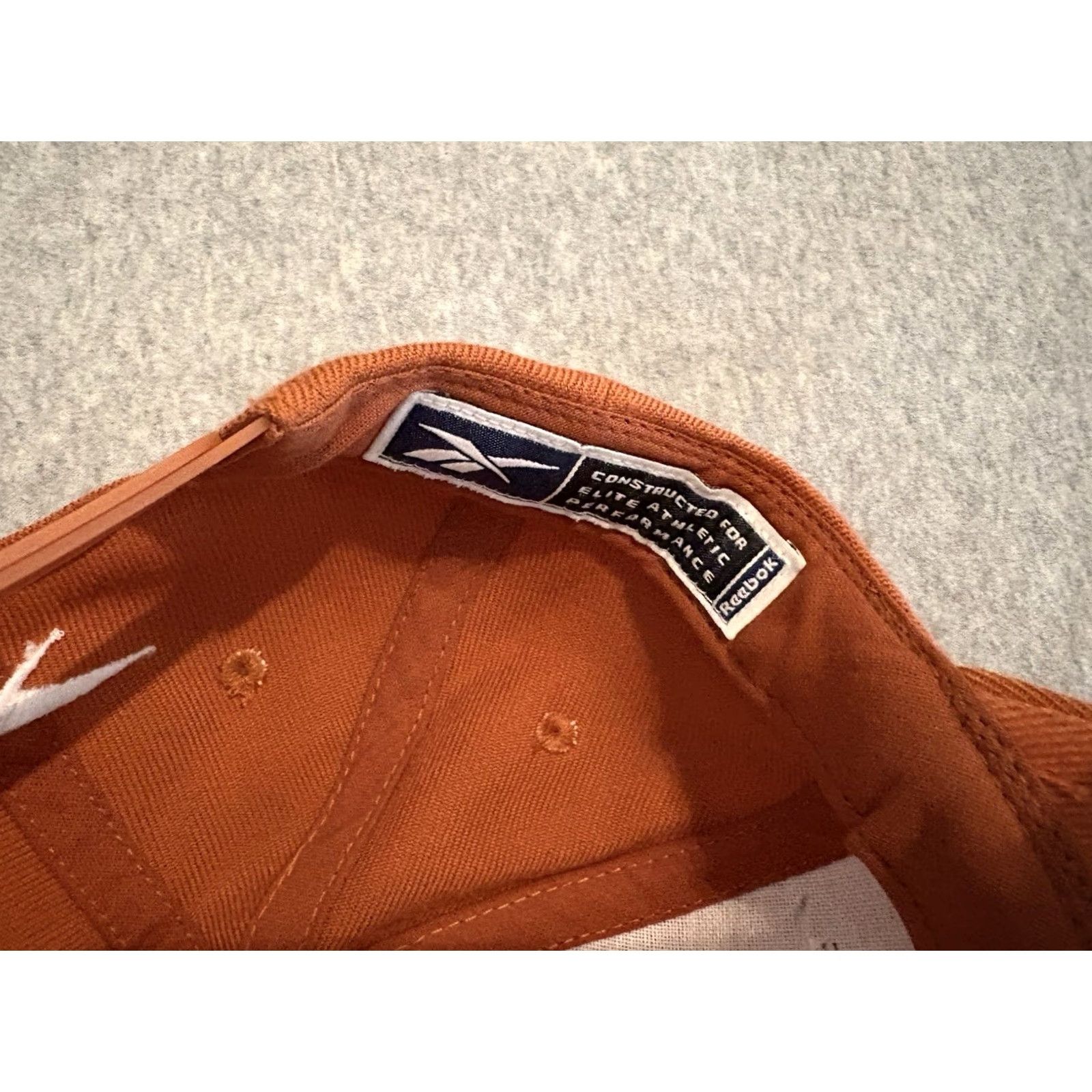 Reebok VINTAGE Reebok Hat Cap Wool Blend Texas Longhorns Snapback Orange One Size Men Baseball Cap Adjustable Football Hat Size ONE SIZE - 6 Thumbnail