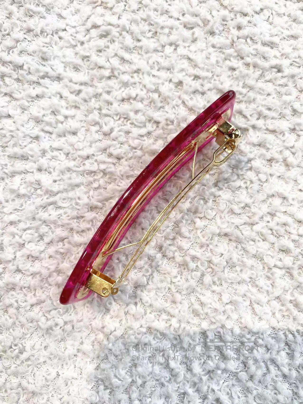Gucci Guicci Classic rhinestone logo hairpin| Size ONE SIZE - 3 Thumbnail