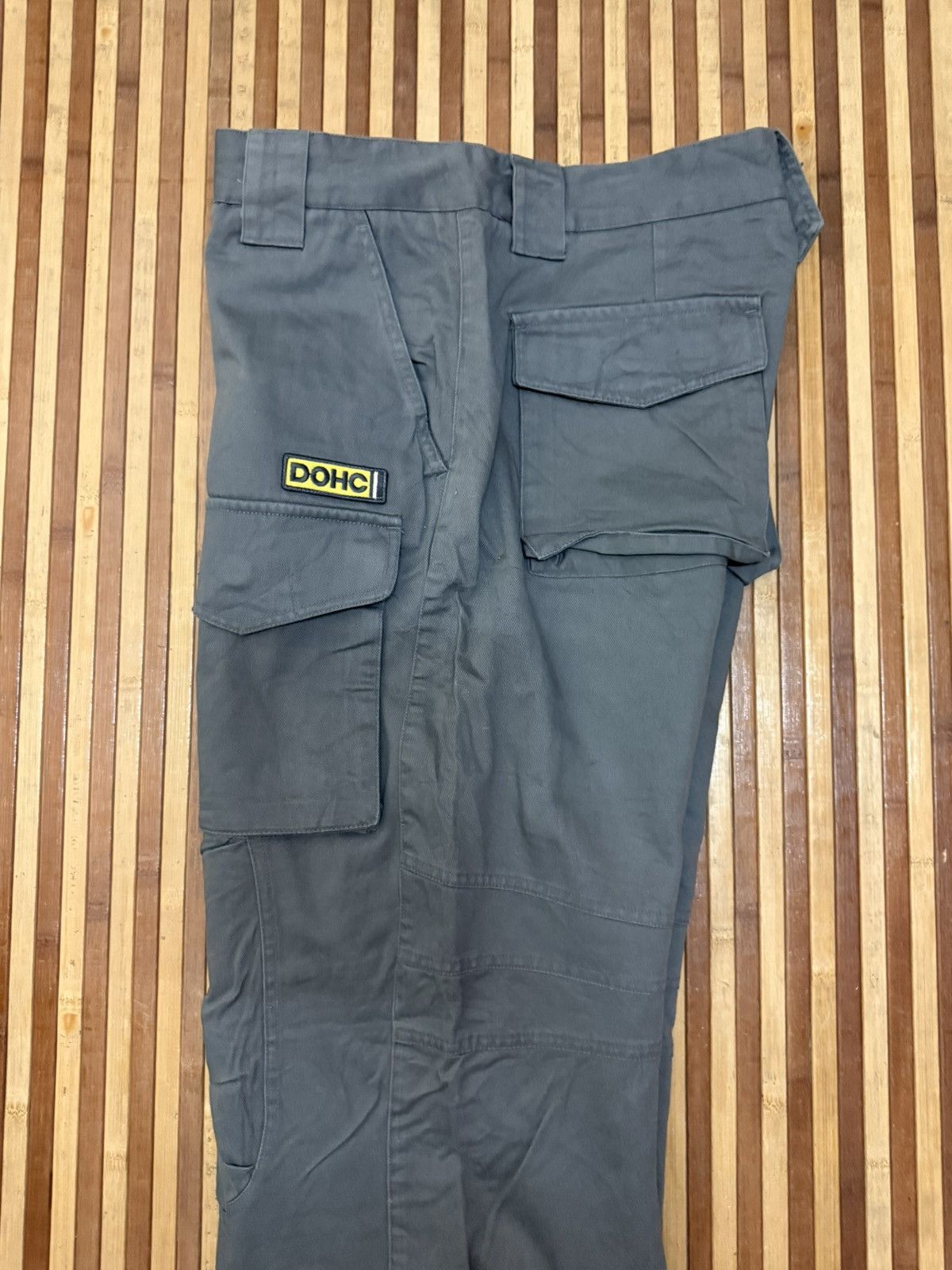 Japanese Brand Vintage DOHC Bush Pocket Cargo Pants 8 Pockets Streetwear Size US 34 / EU 50 - 11 Thumbnail
