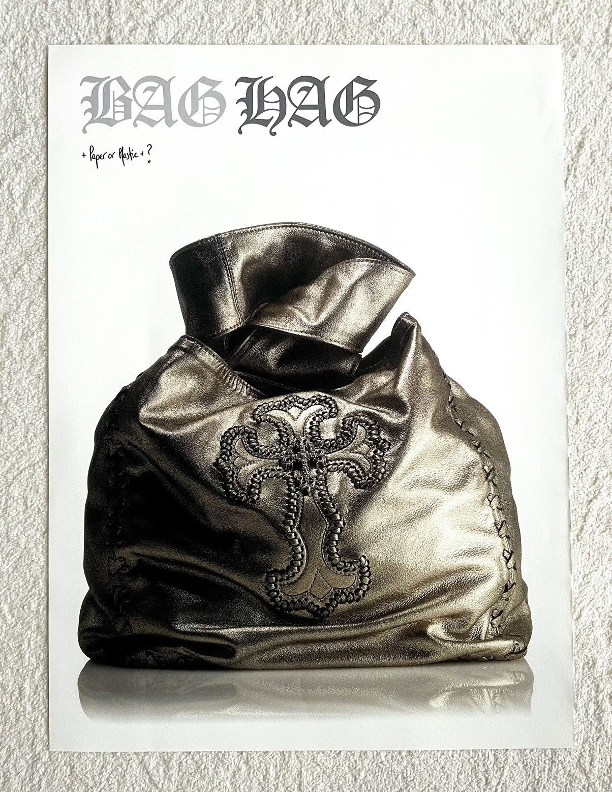 Chrome Hearts Chrome Hearts purse 8x11 magazine cutout Poster Size ONE SIZE - 1 Thumbnail