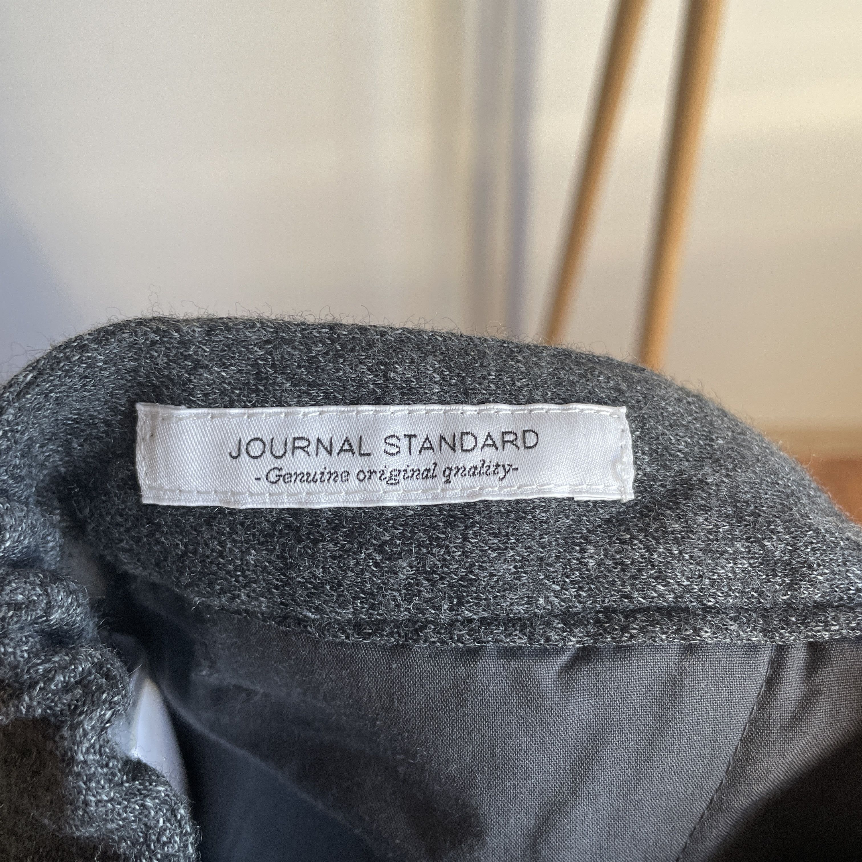 Japanese Brand Journal Standard Drawstring Slim Cropped Wool Pants Size S Size US 28 / EU 44 - 7 Thumbnail
