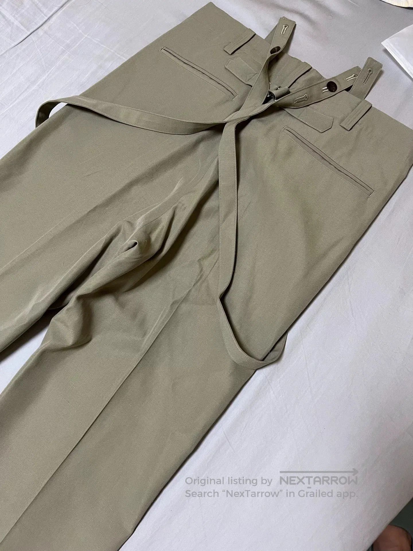 Visvim Visvim 24SS Tupper Khaki Suspender Pants. Size US 26 / EU 42 - 5 Thumbnail
