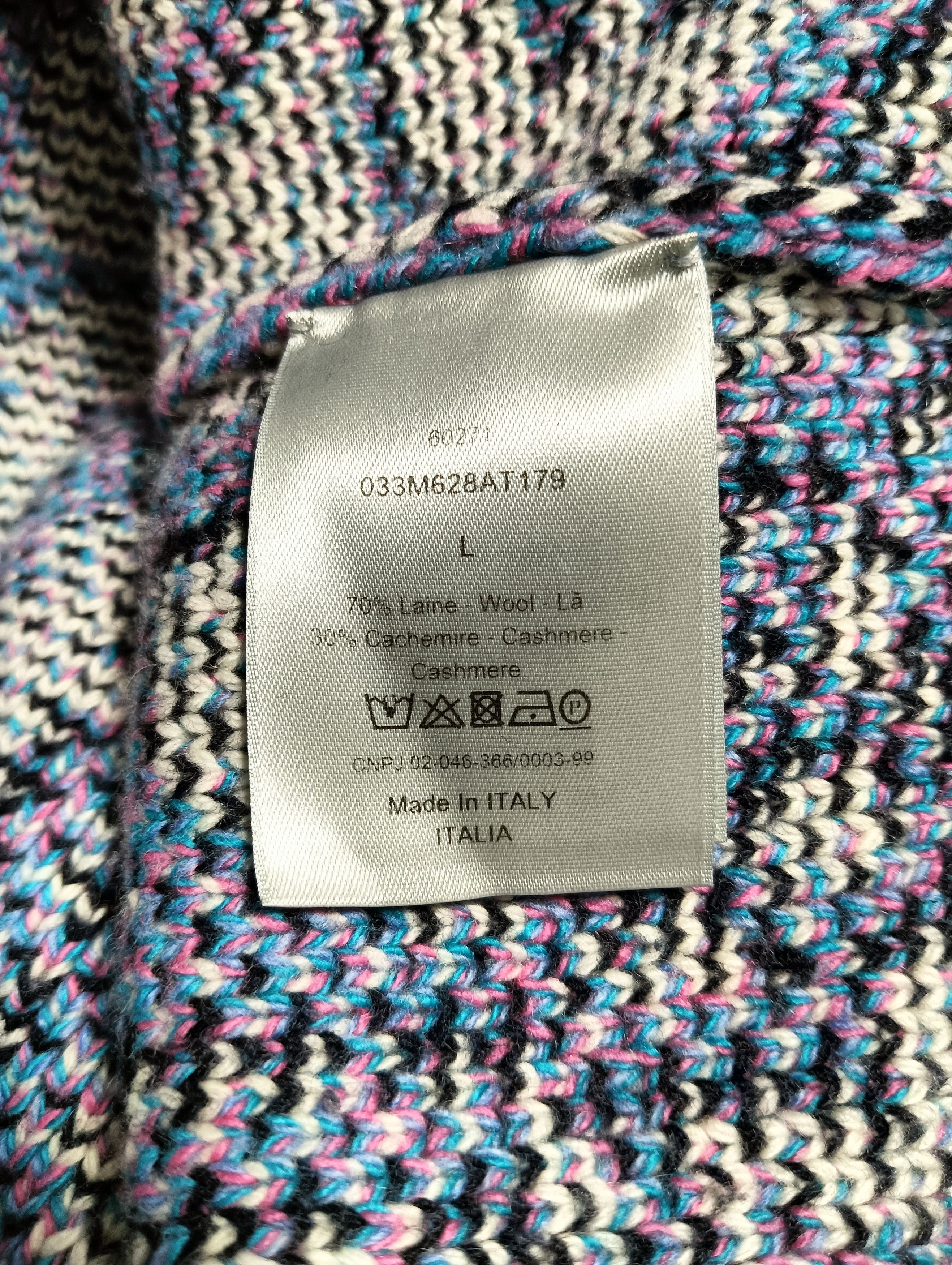 Dior Oblique Wool Knit Sweater Size US L / EU 52-54 / 3 - 5 Thumbnail