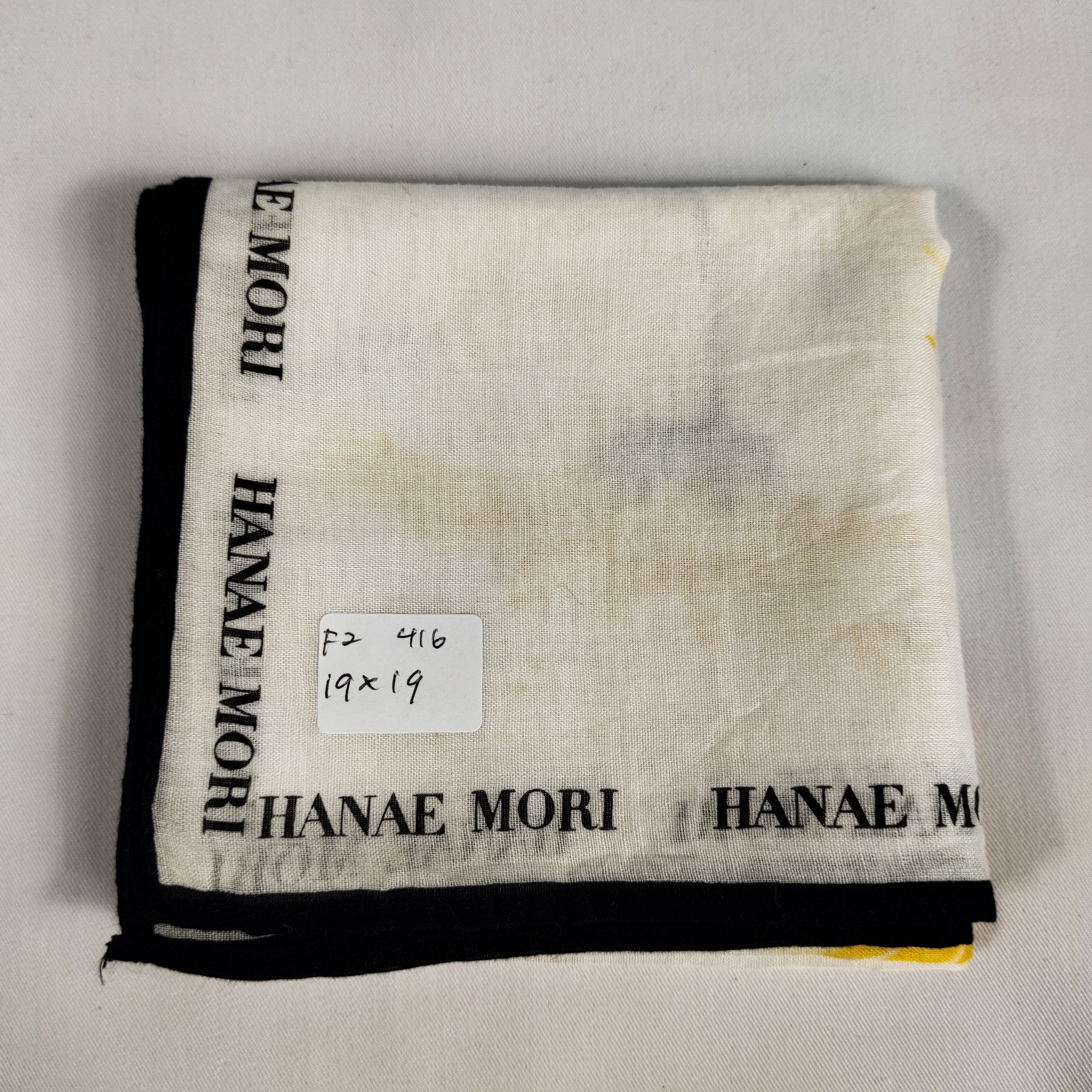 Hanae Mori Hanae Mori Handkerchief / Neckerchief / Bandana FZ416 Size ONE SIZE - 2 Thumbnail