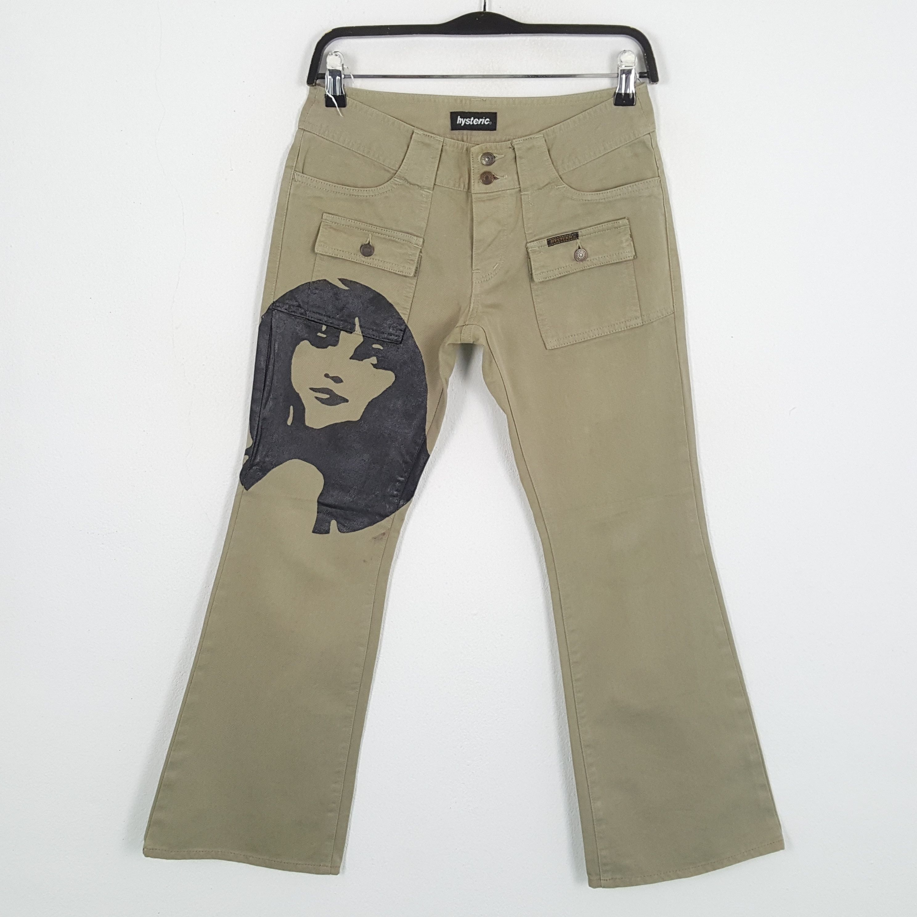 Hysteric Glamour HYSTERIC GLAMOUR Japanese Brand Custom Art Pants Size 27" / US 4 / IT 40 - 1 Thumbnail