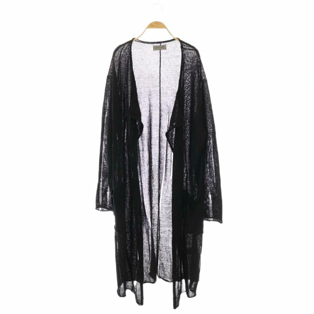 Yohji Yamamoto YOHJI YAMAMOTO POUR HOMME 23SS long knit cardigan HZ-K78-984 Size US L / EU 52-54 / 3 - 1 Thumbnail
