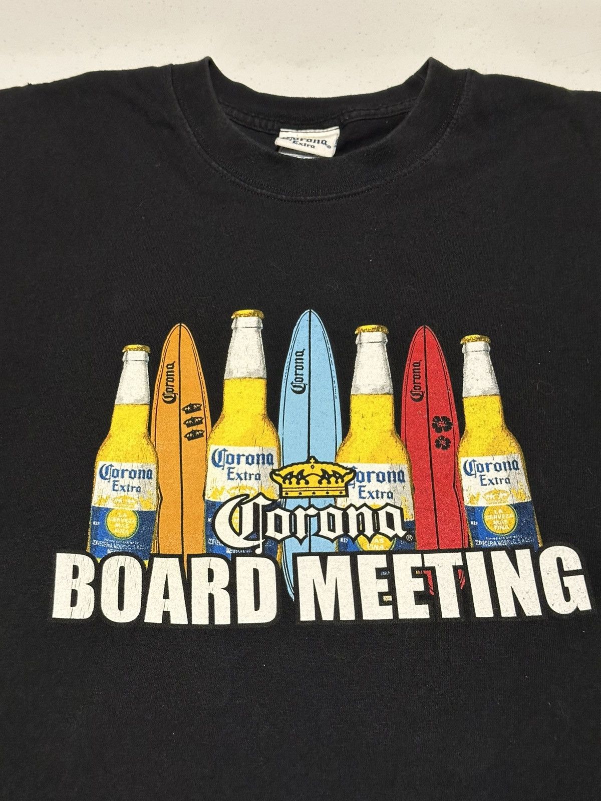 Vintage Vtg Y2K Corona 2007 promotional beer T-shirt Size US L / EU 52-54 / 3 - 2 Thumbnail