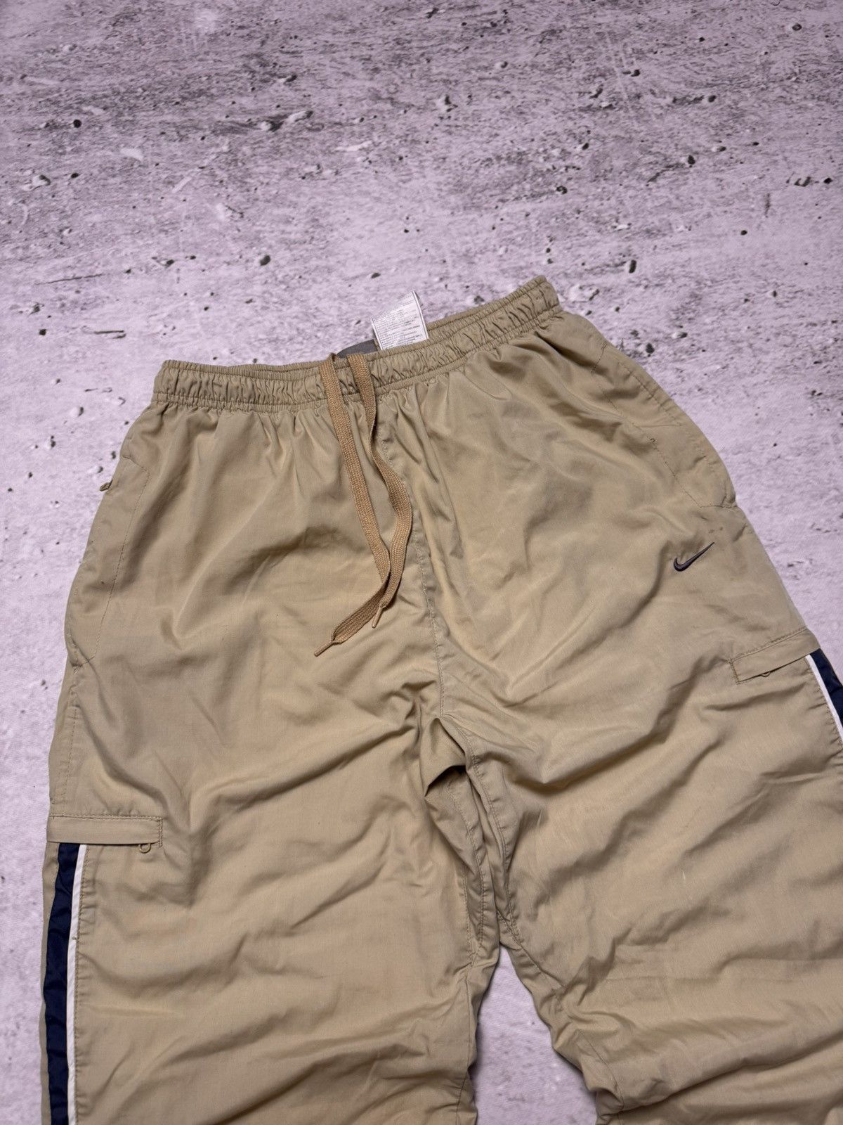 Nike × Vintage NIKE VINTAGE BASIC LOGO OVERSIZE BAGGY PANTS Size US 34 / EU 50 - 2 Thumbnail