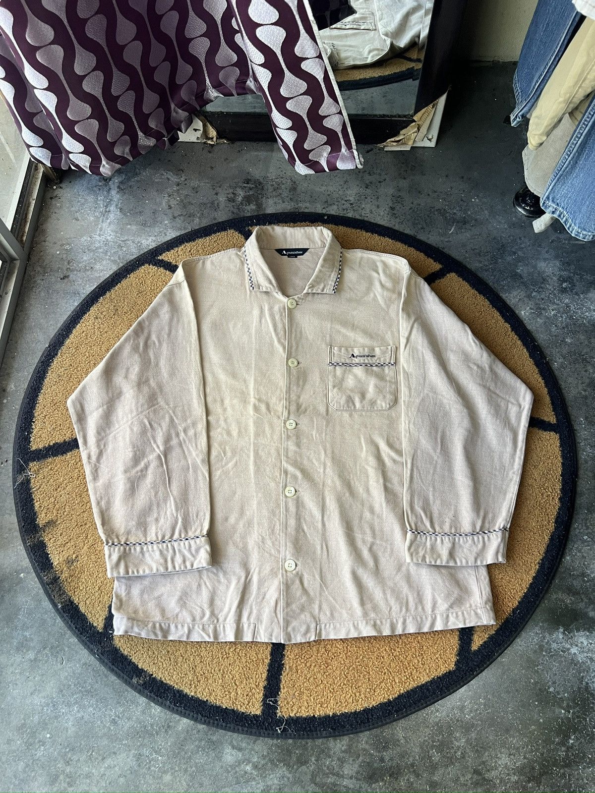 Aquascutum 🔥Made in Japan Aquascutum Shirt Size US L / EU 52-54 / 3 - 2 Thumbnail